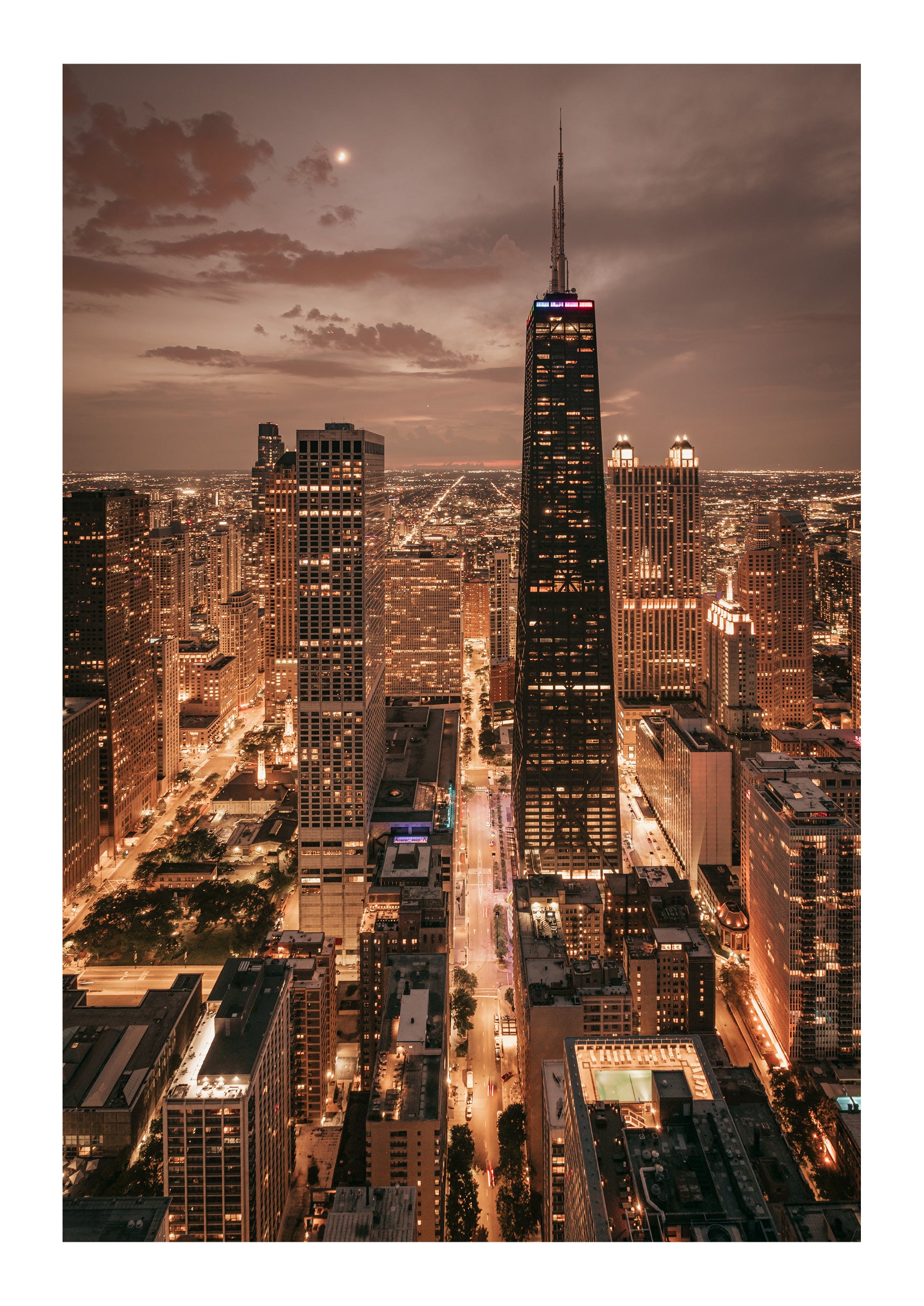 Moonlight over the City