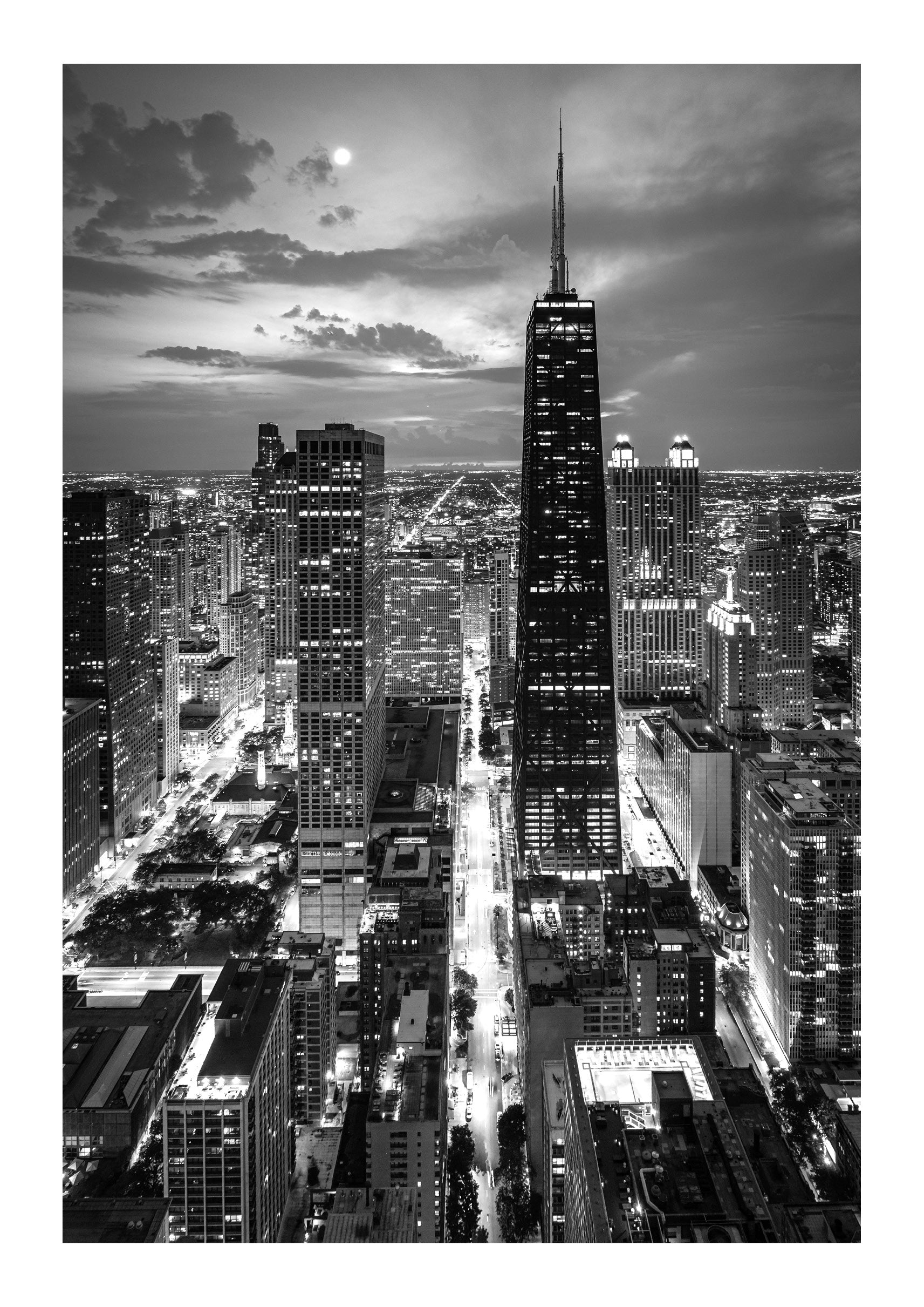 Moonlight over the City