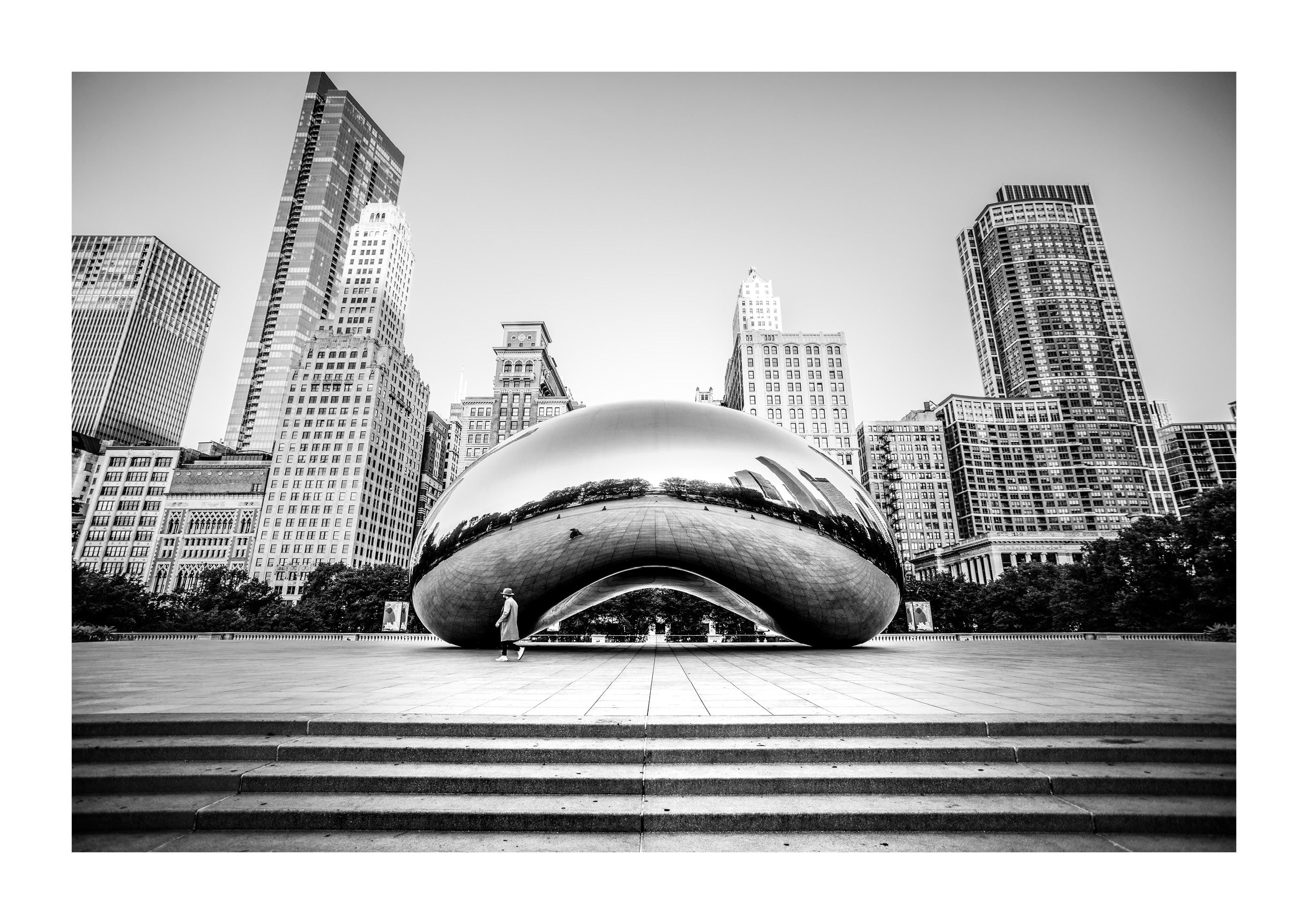Alone at Cloud Gate