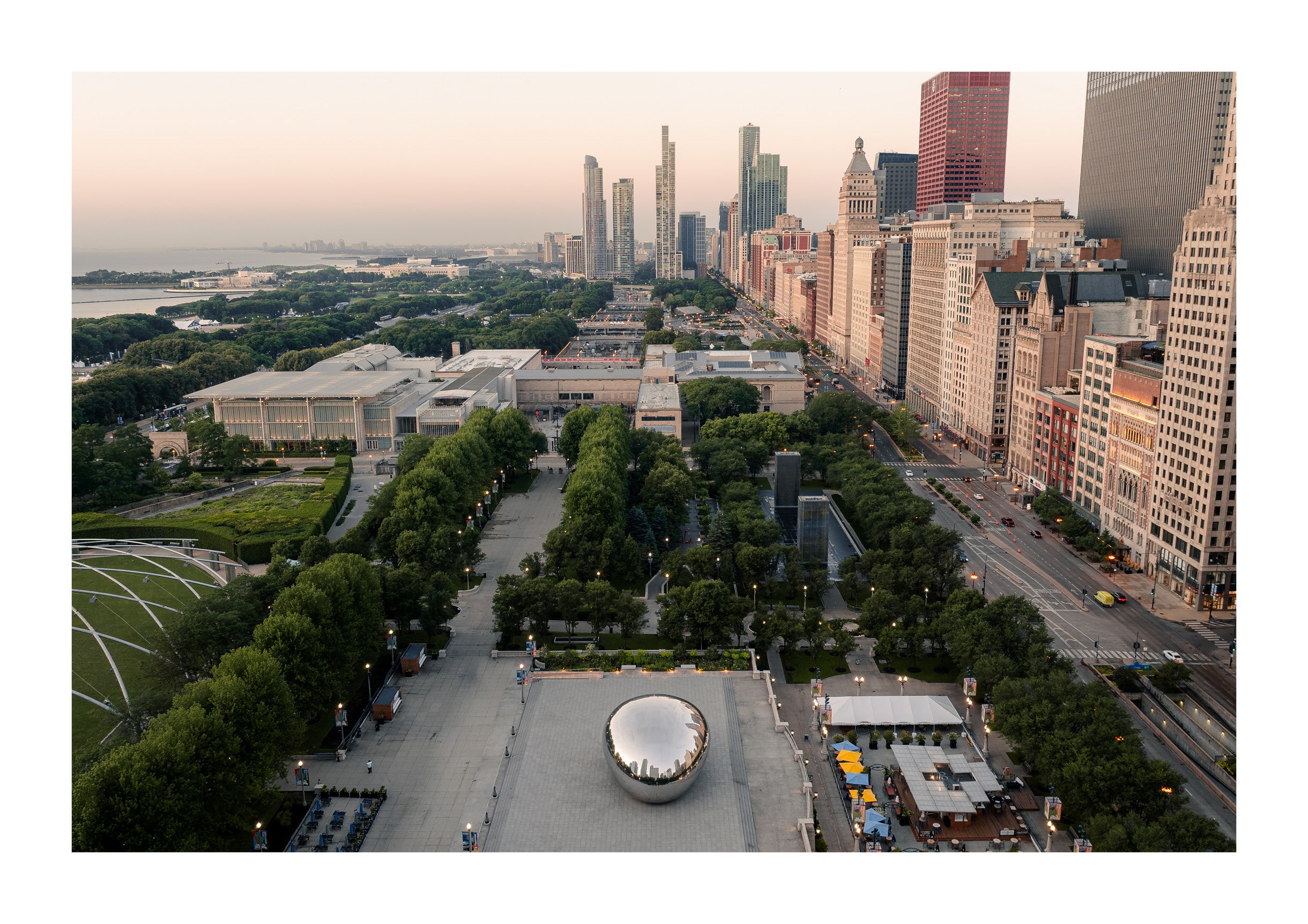 Millennium Park, 6am