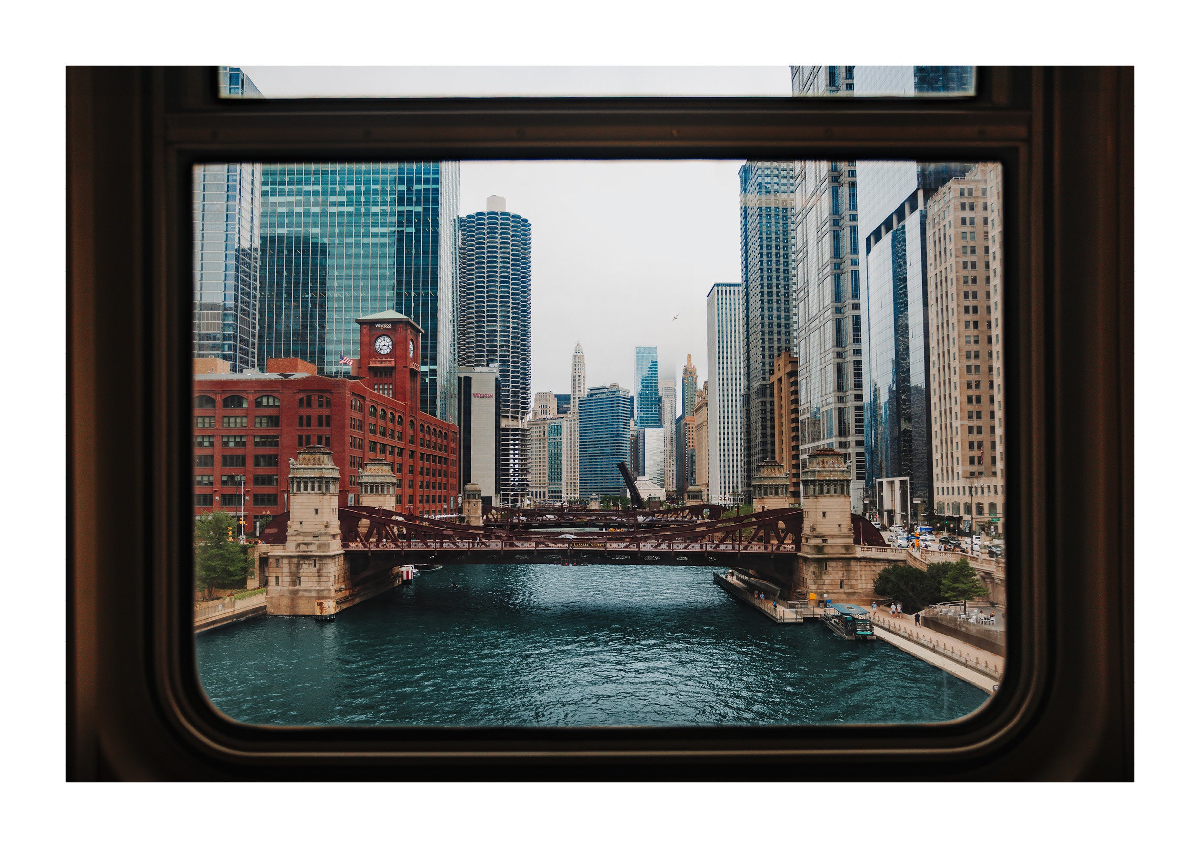 Wells Street Train View