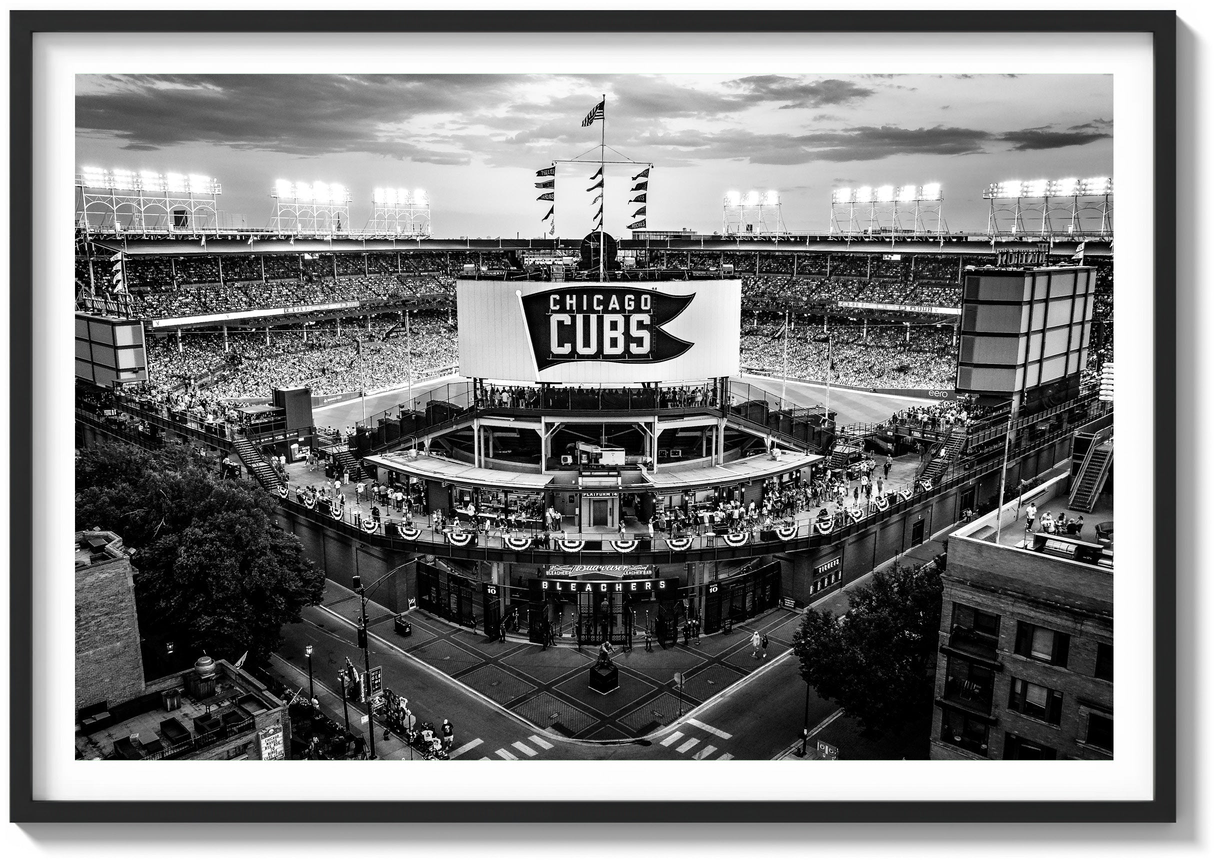 Entrance of Wrigley