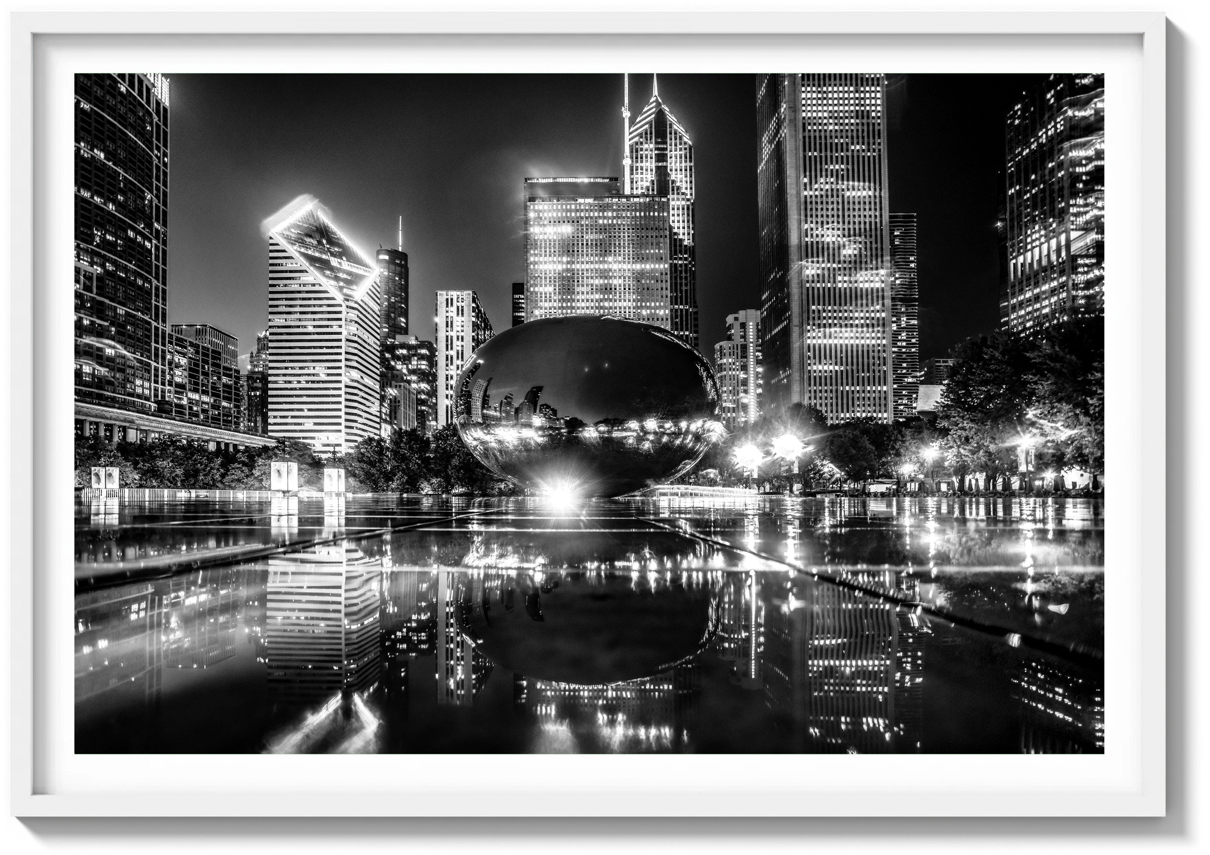 Midnight in Millennium Park
