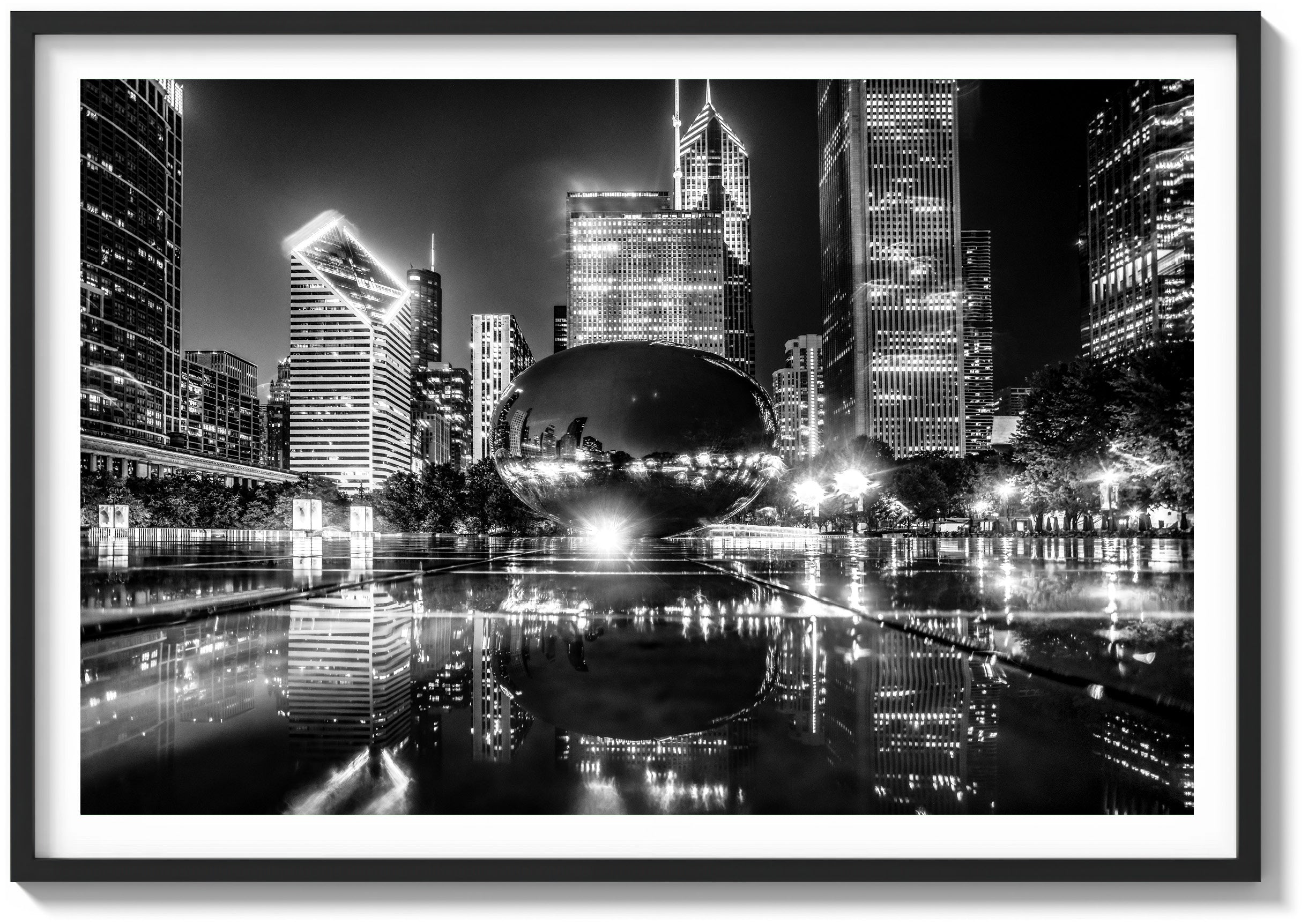 Midnight in Millennium Park