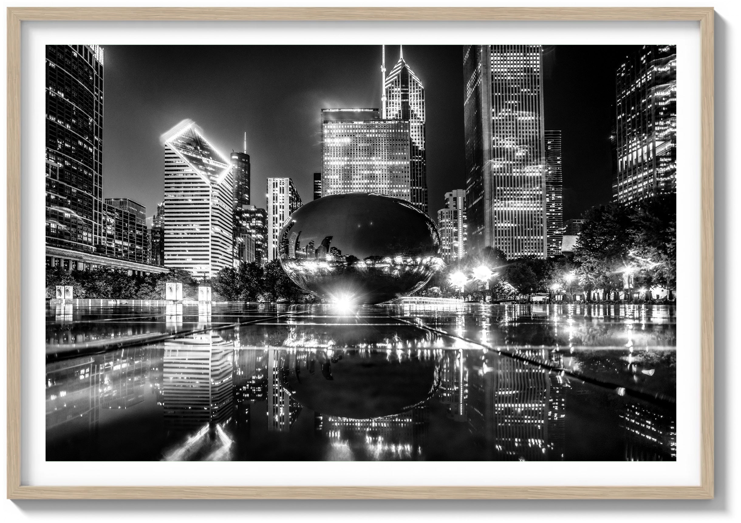 Midnight in Millennium Park