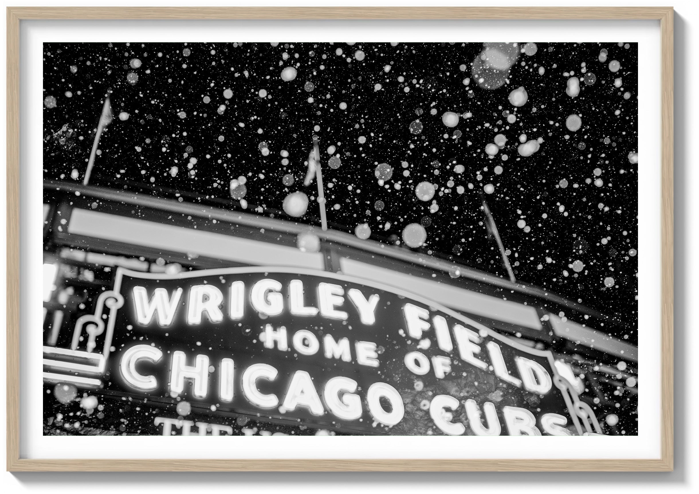 Wrigley in Winter