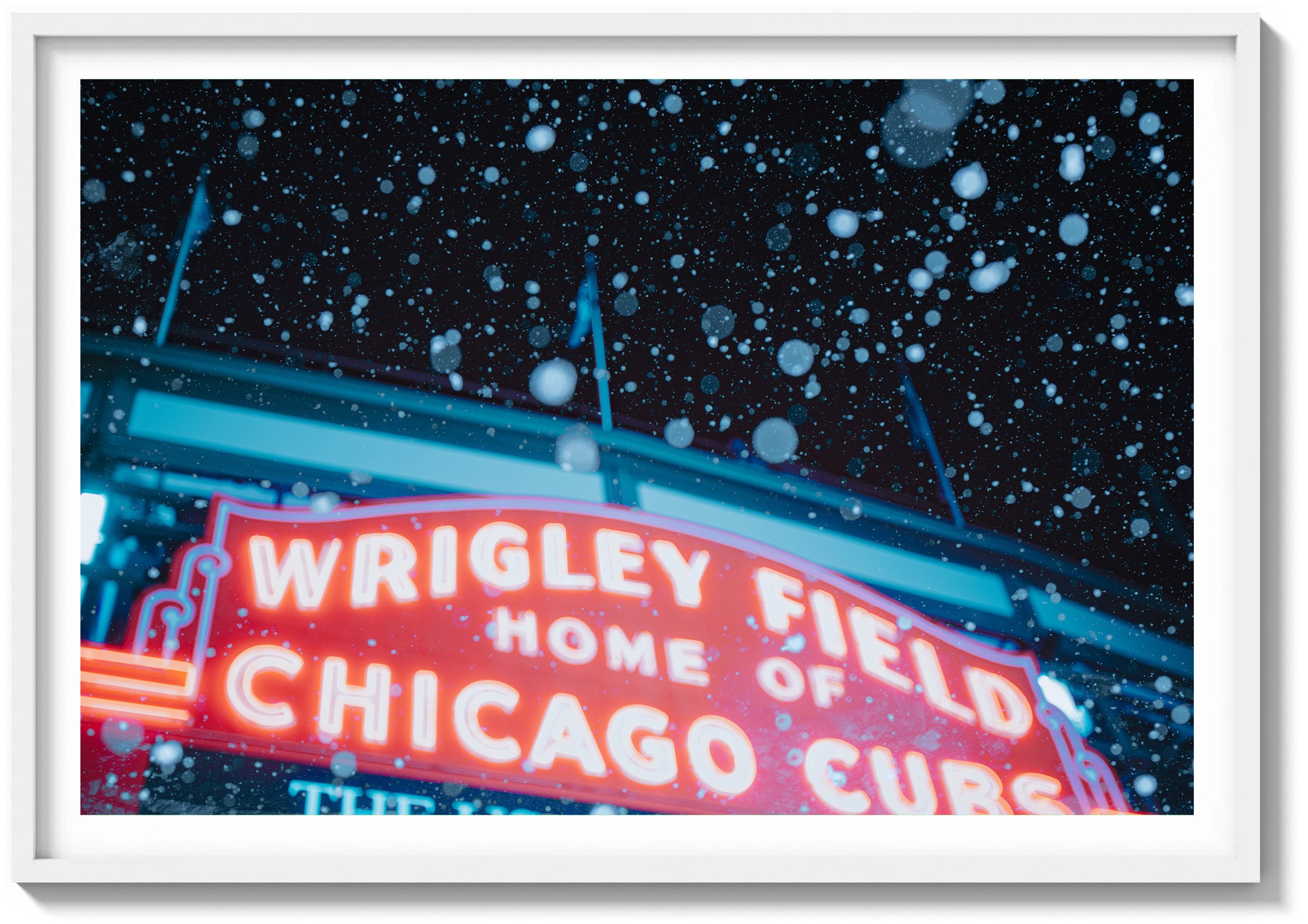 Wrigley in Winter