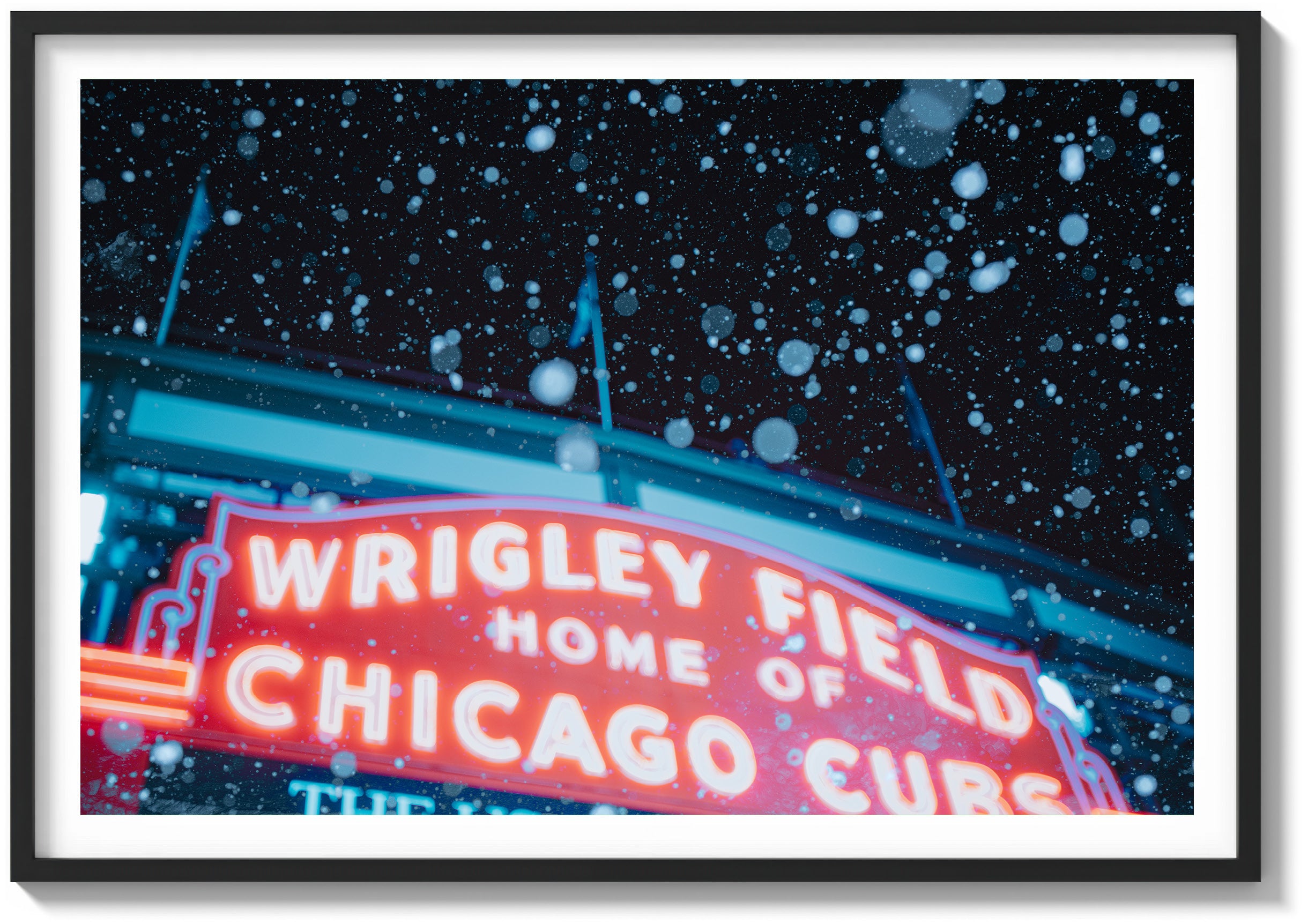 Wrigley in Winter