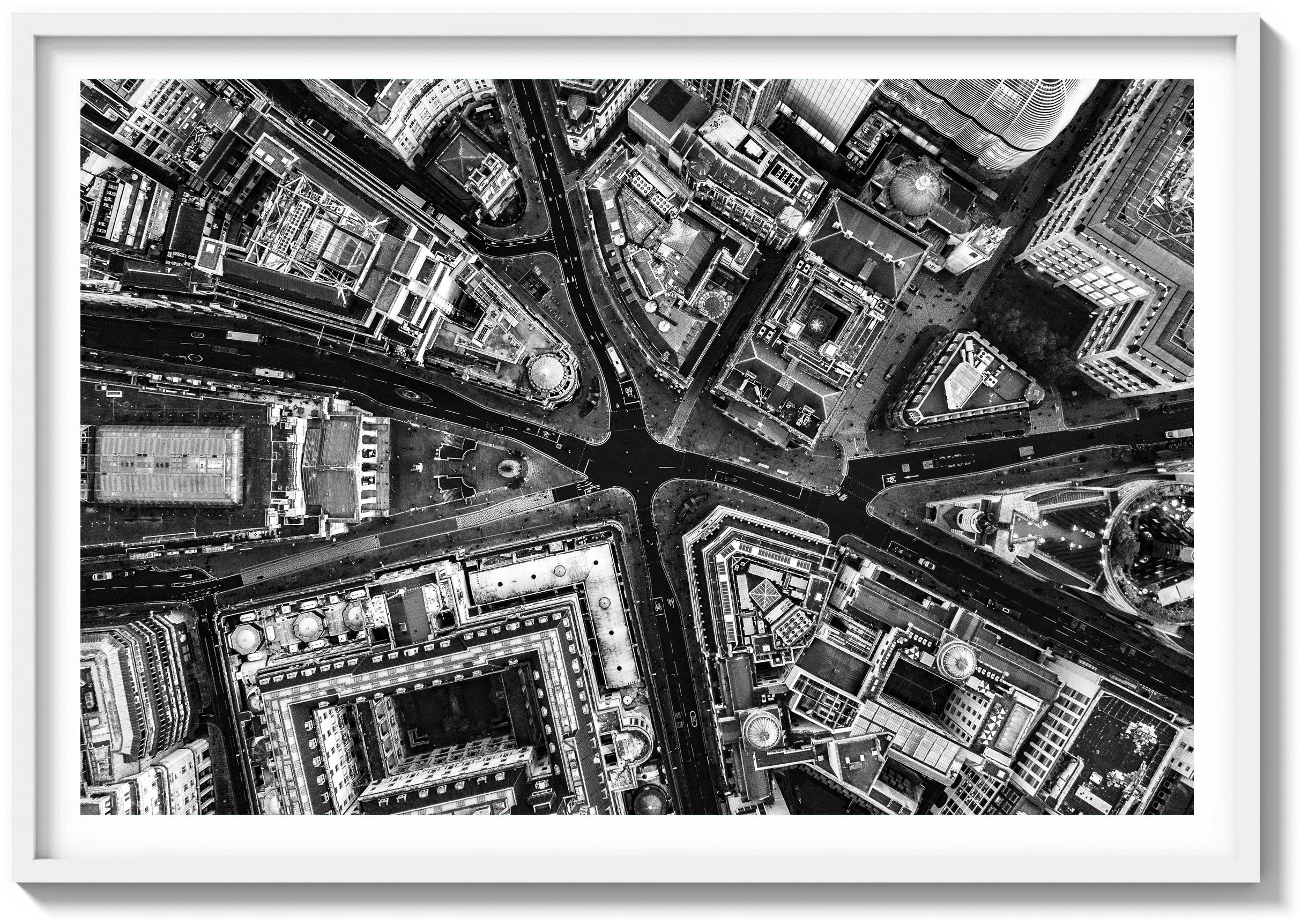 Bird's-Eye of the Bank District
