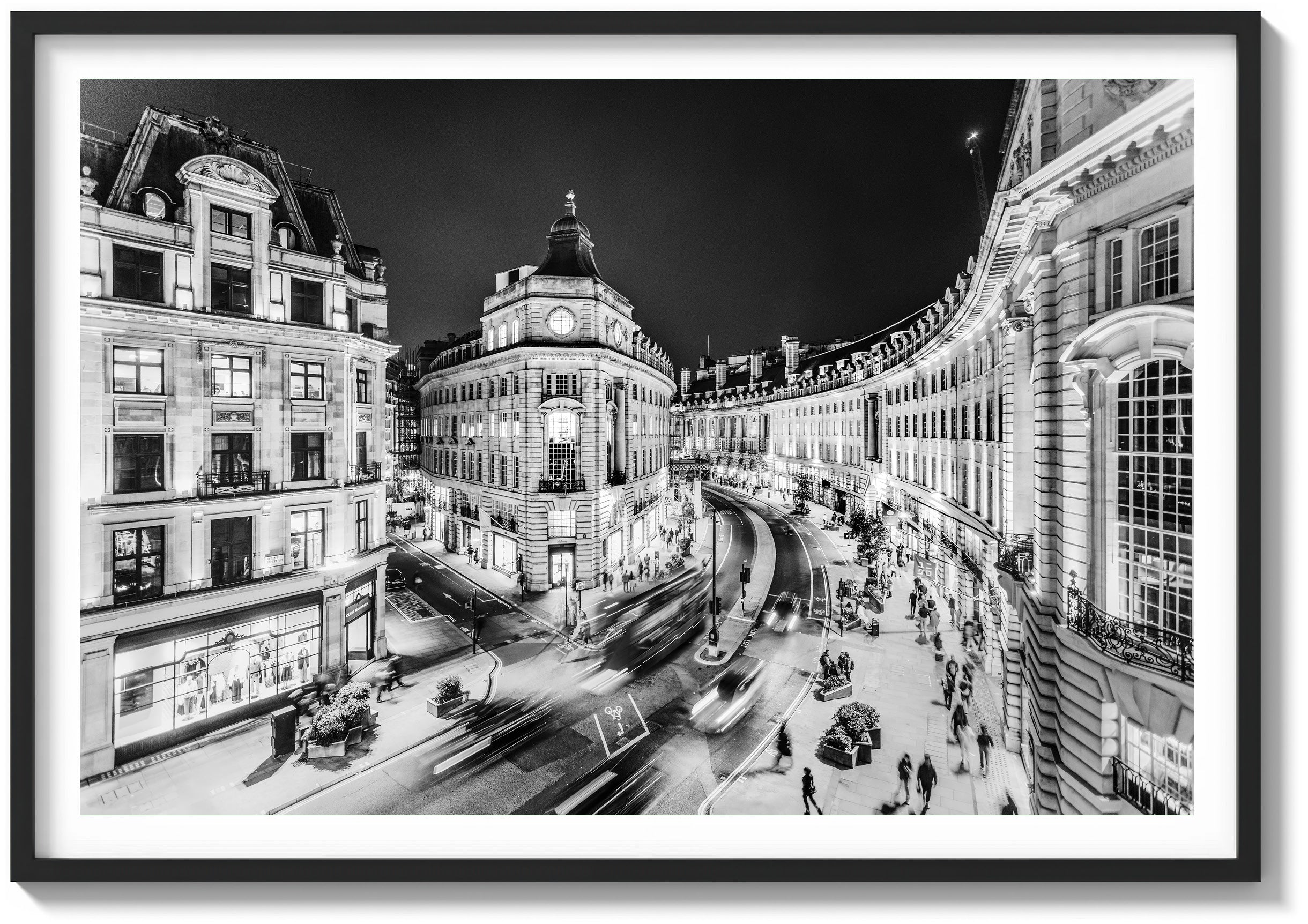 Nighttime on Regent Street