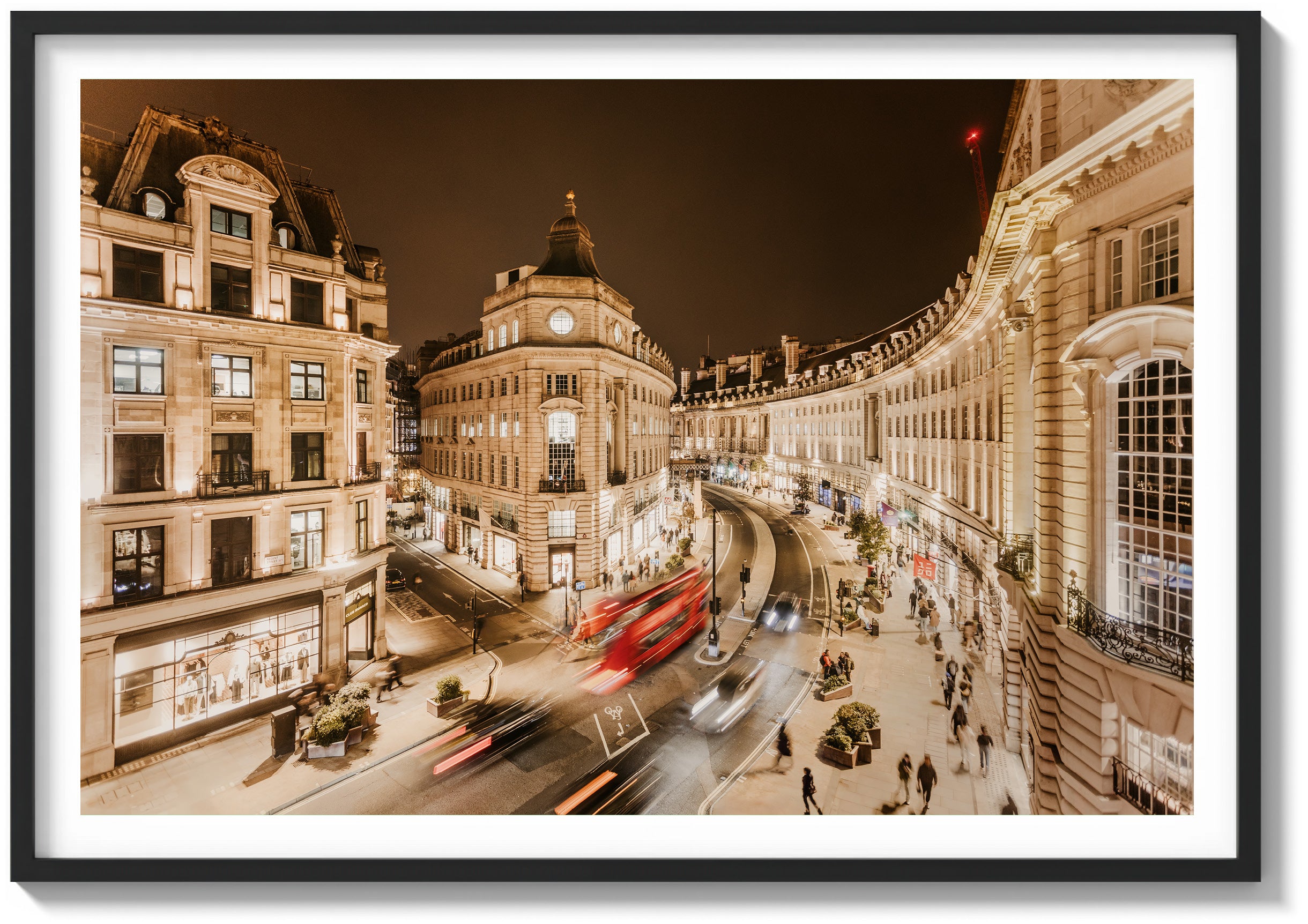 Nighttime on Regent Street