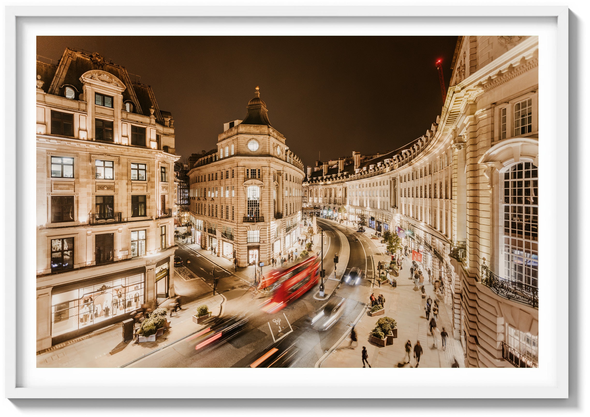Nighttime on Regent Street