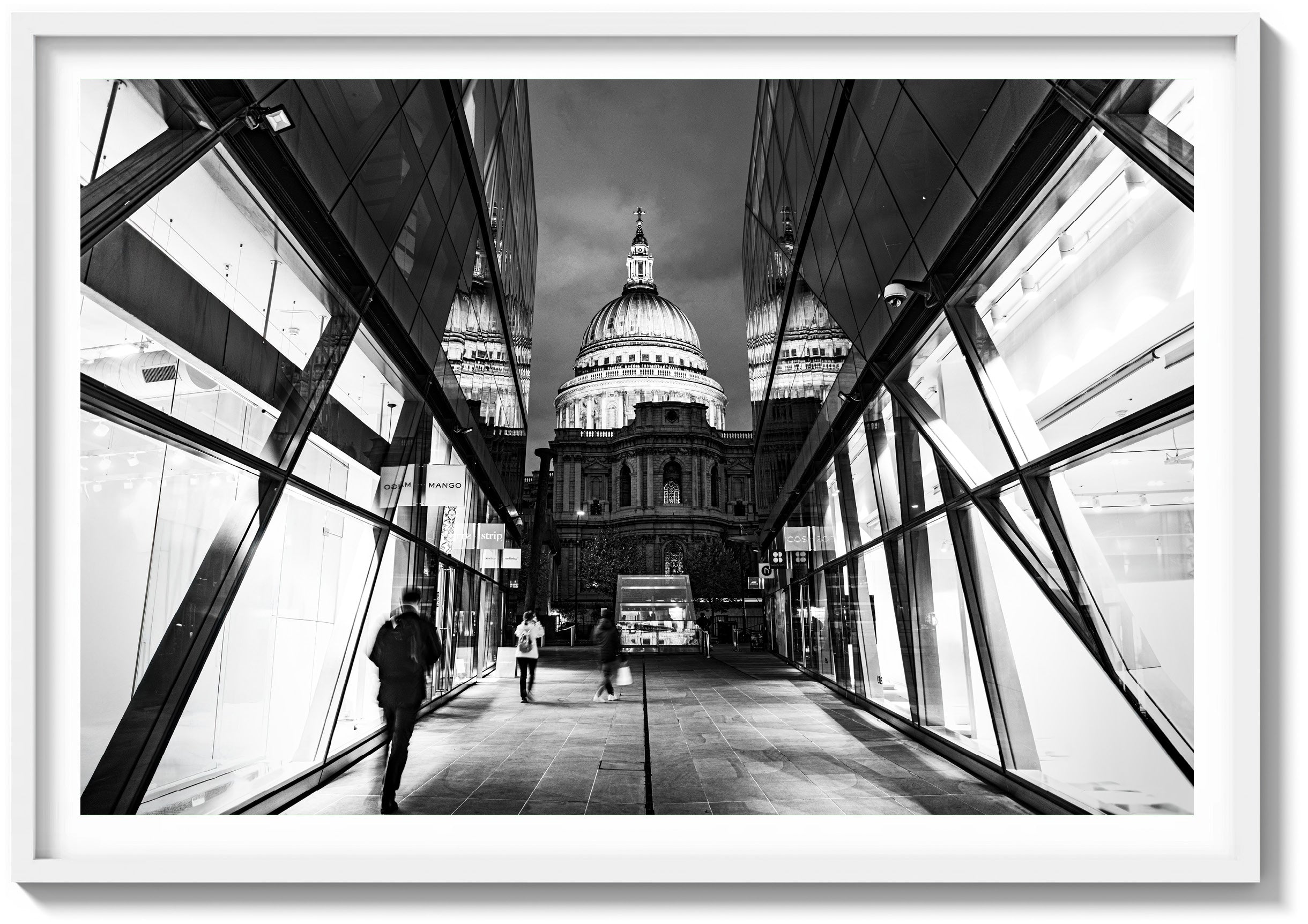 Entering the Churchyard