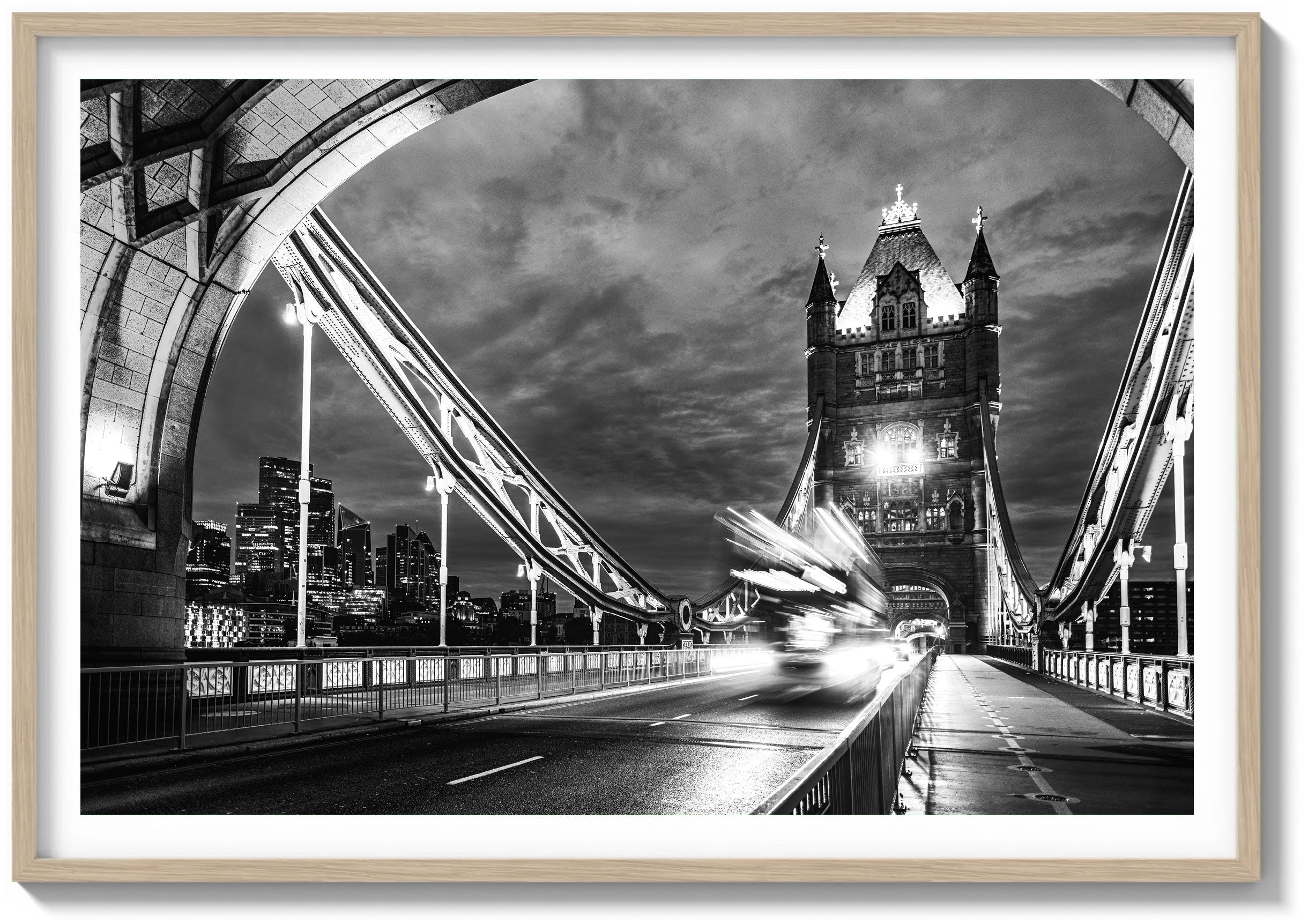Morning Rush on Tower Bridge