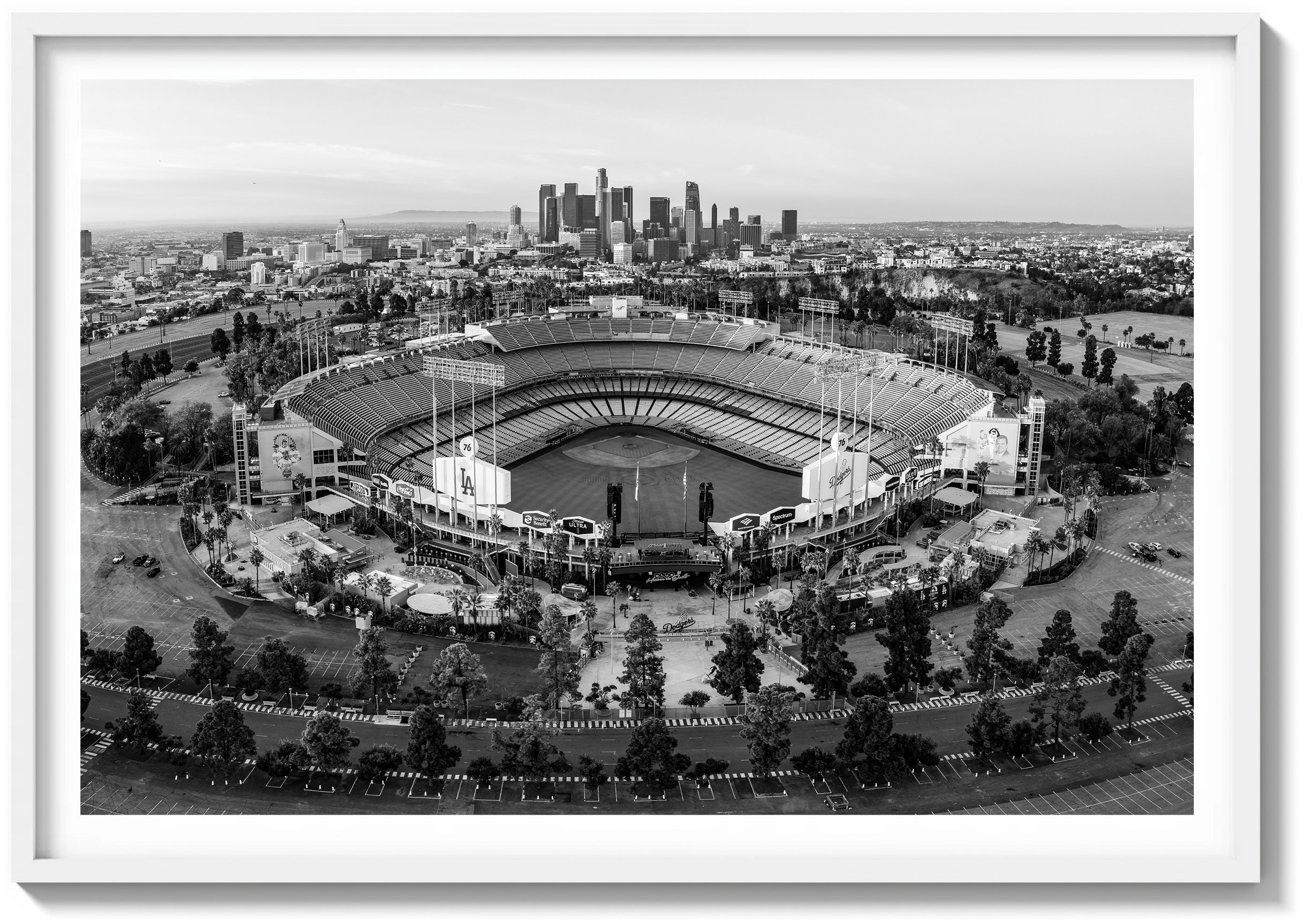 Sunrise at Dodger Stadium