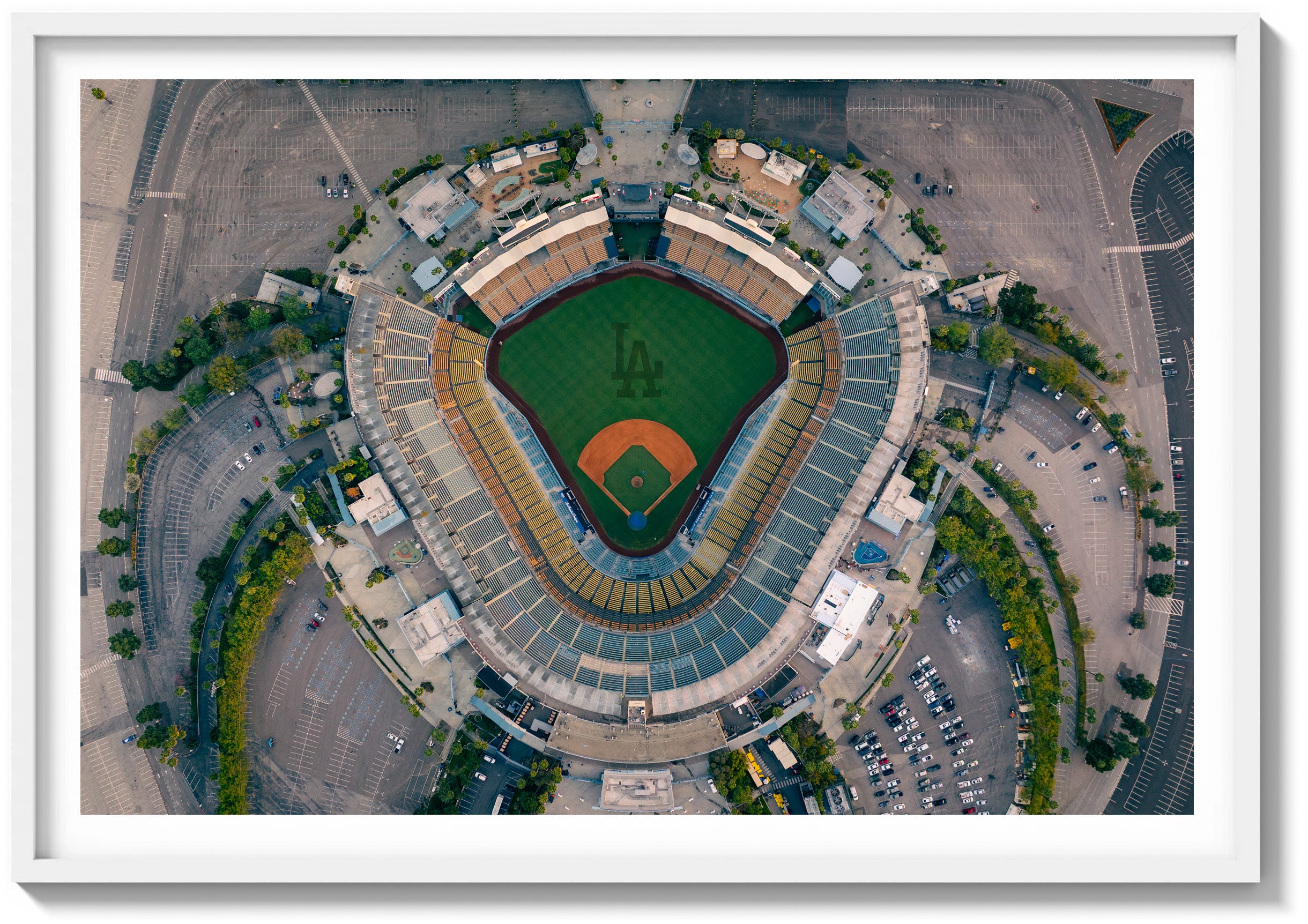 Above Dodger Stadium