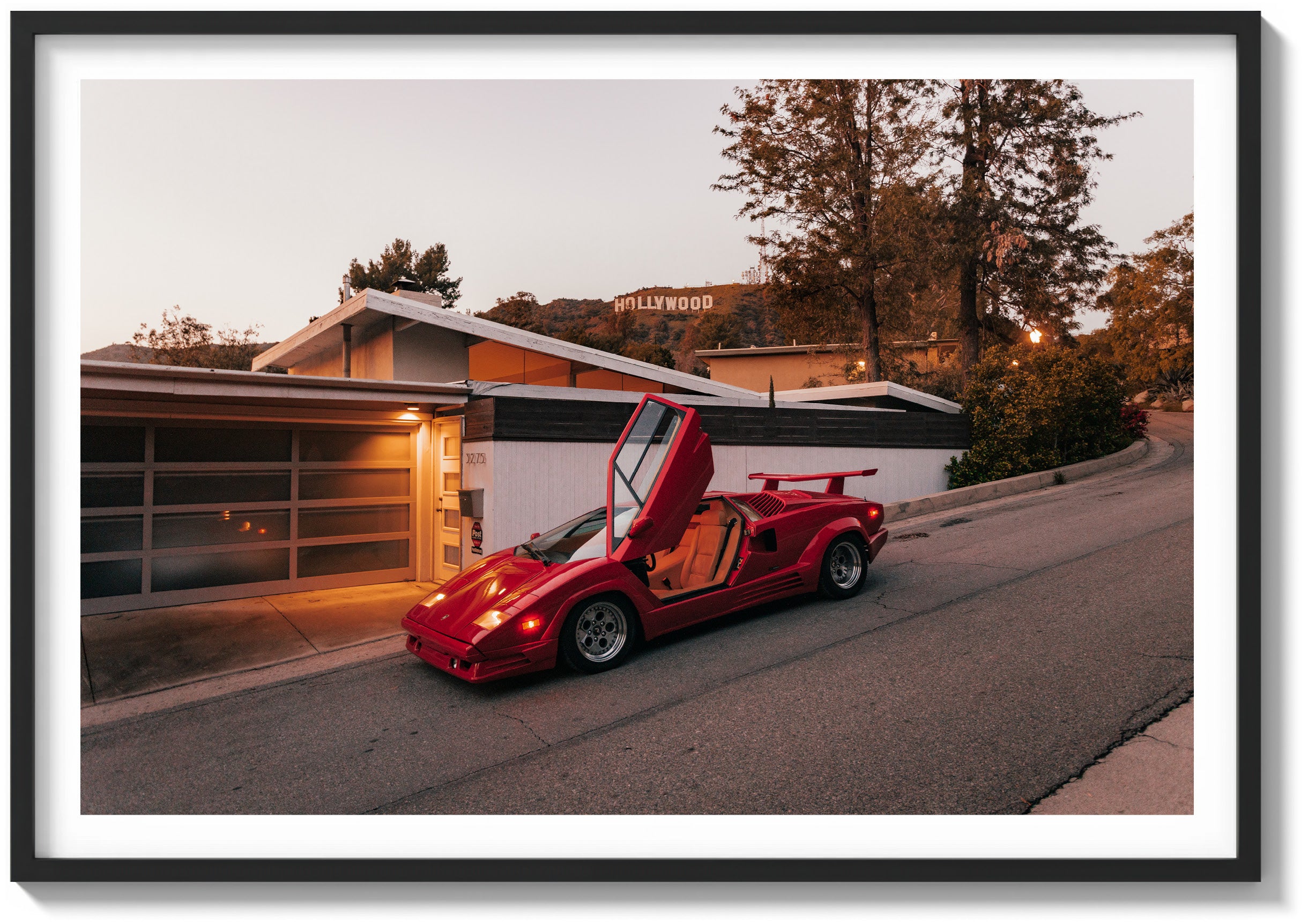 Evening Drive in the Hills