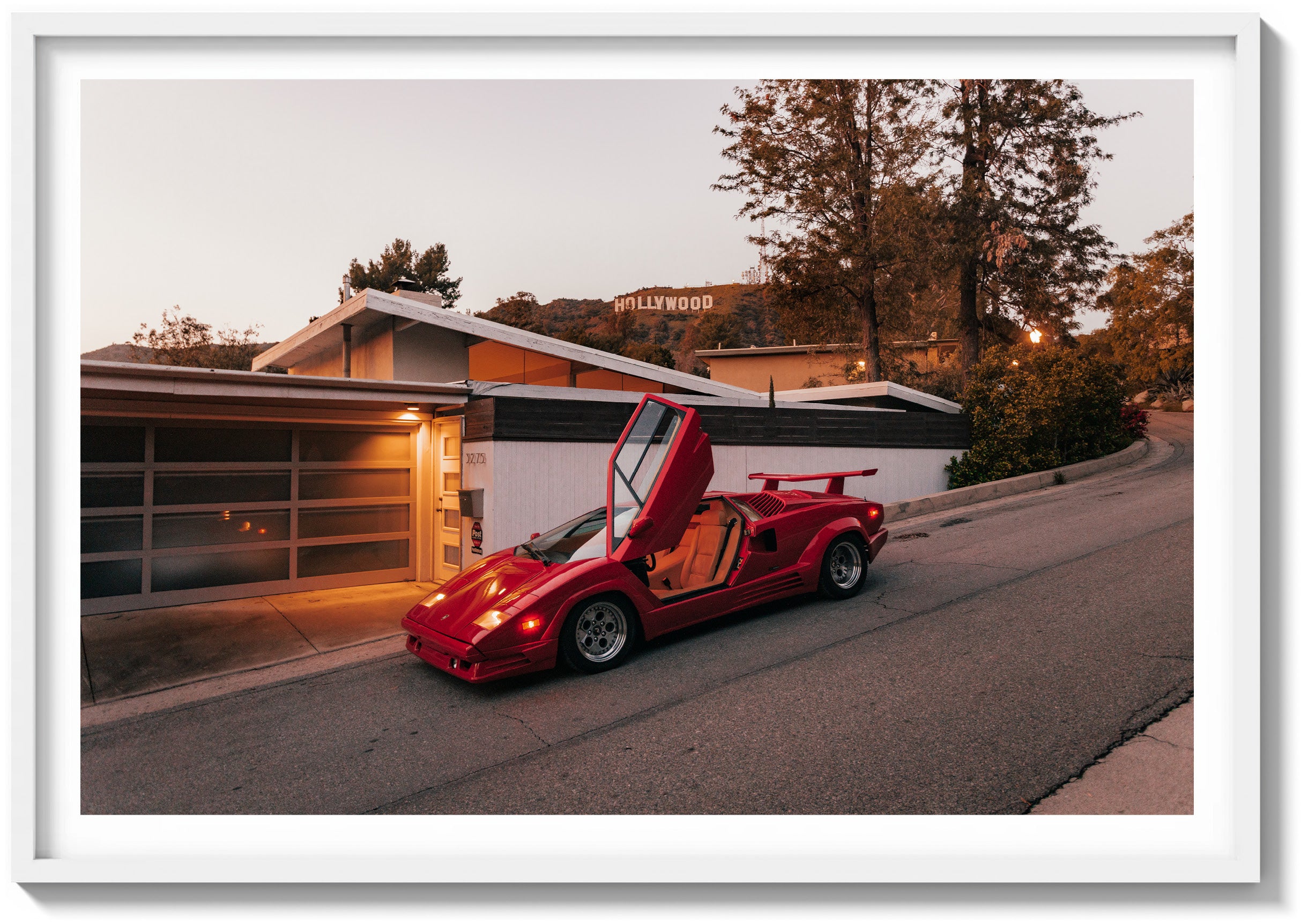 Evening Drive in the Hills