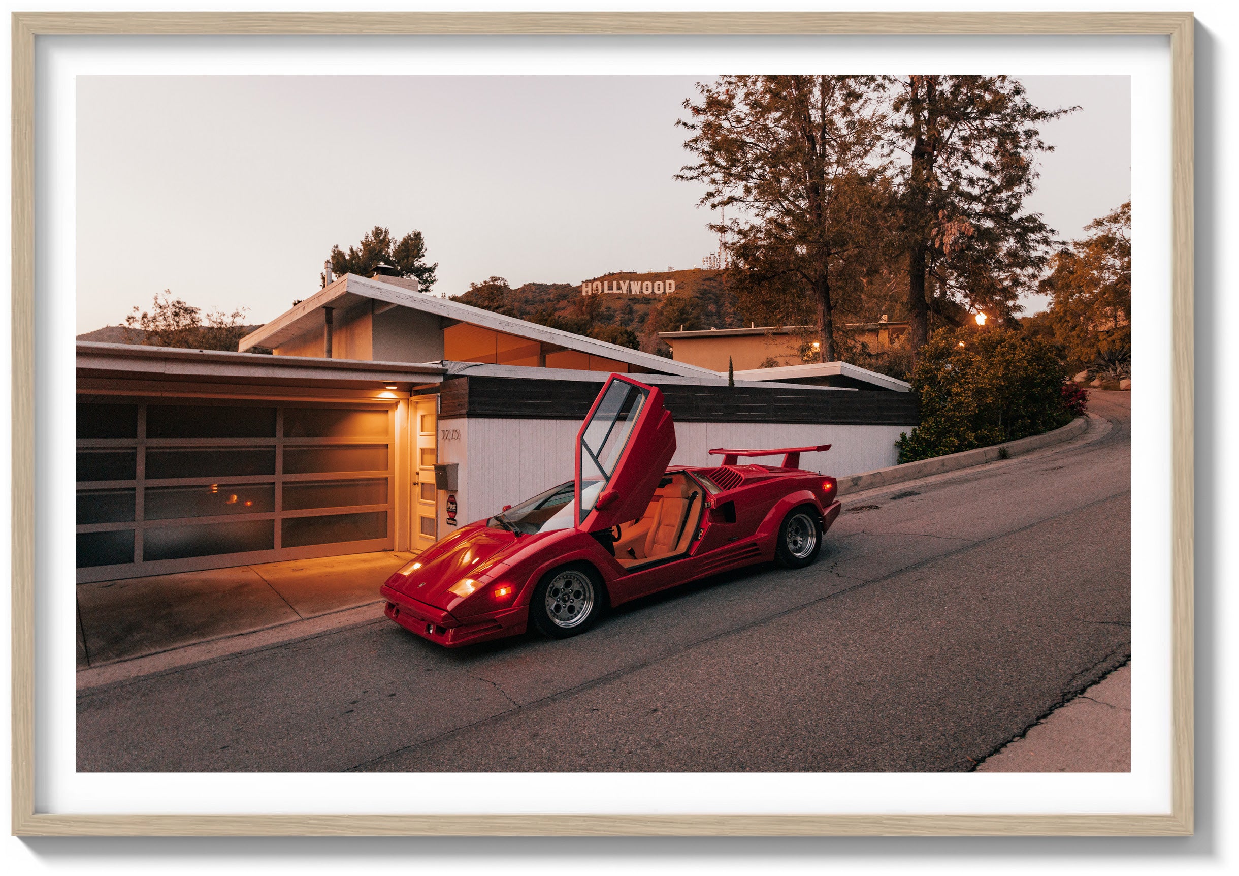Evening Drive in the Hills
