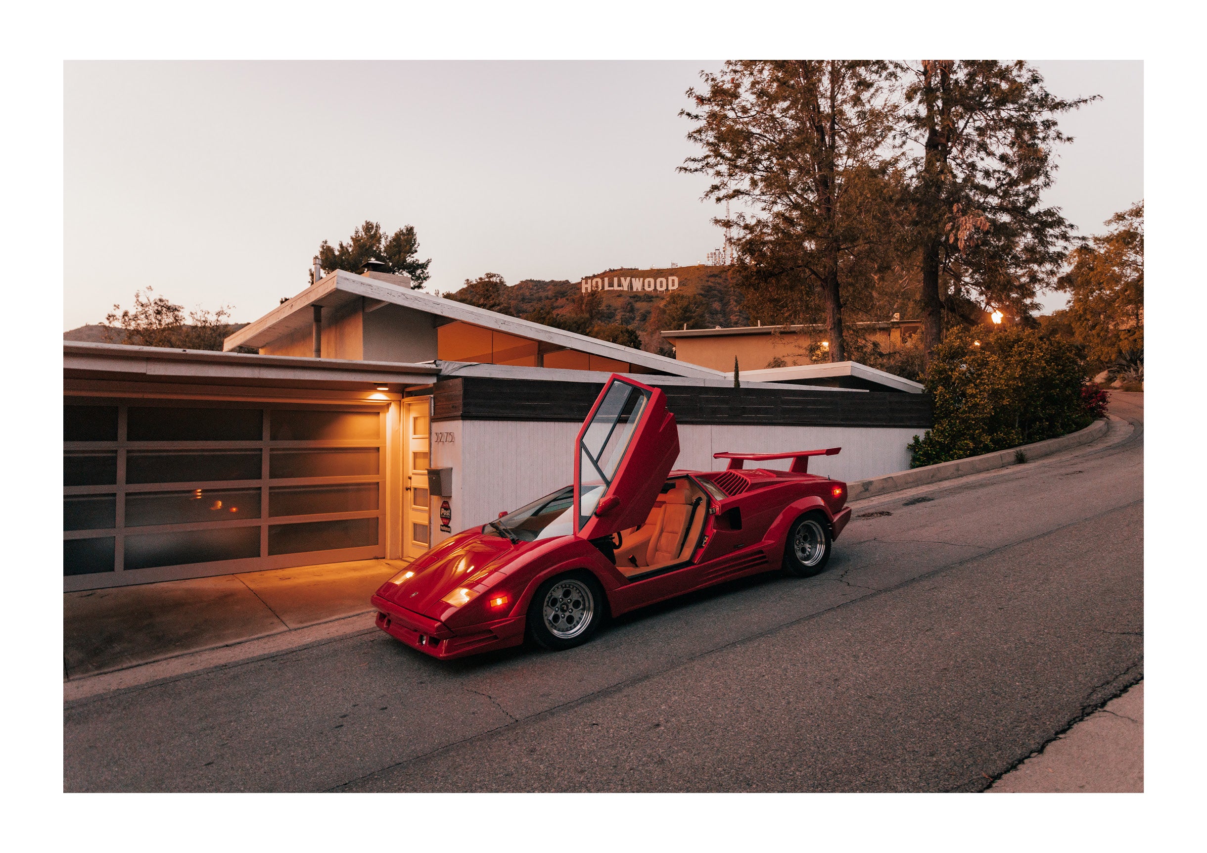 Evening Drive in the Hills