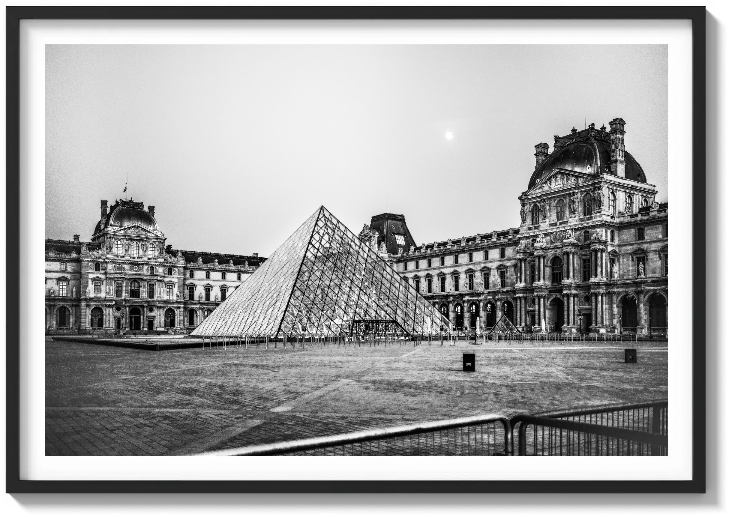 Moonrise at the Louvre
