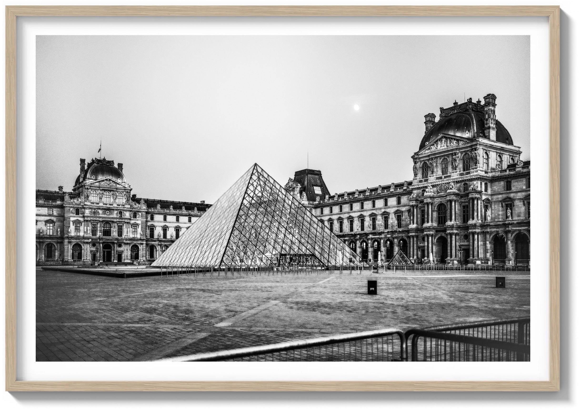 Moonrise at the Louvre