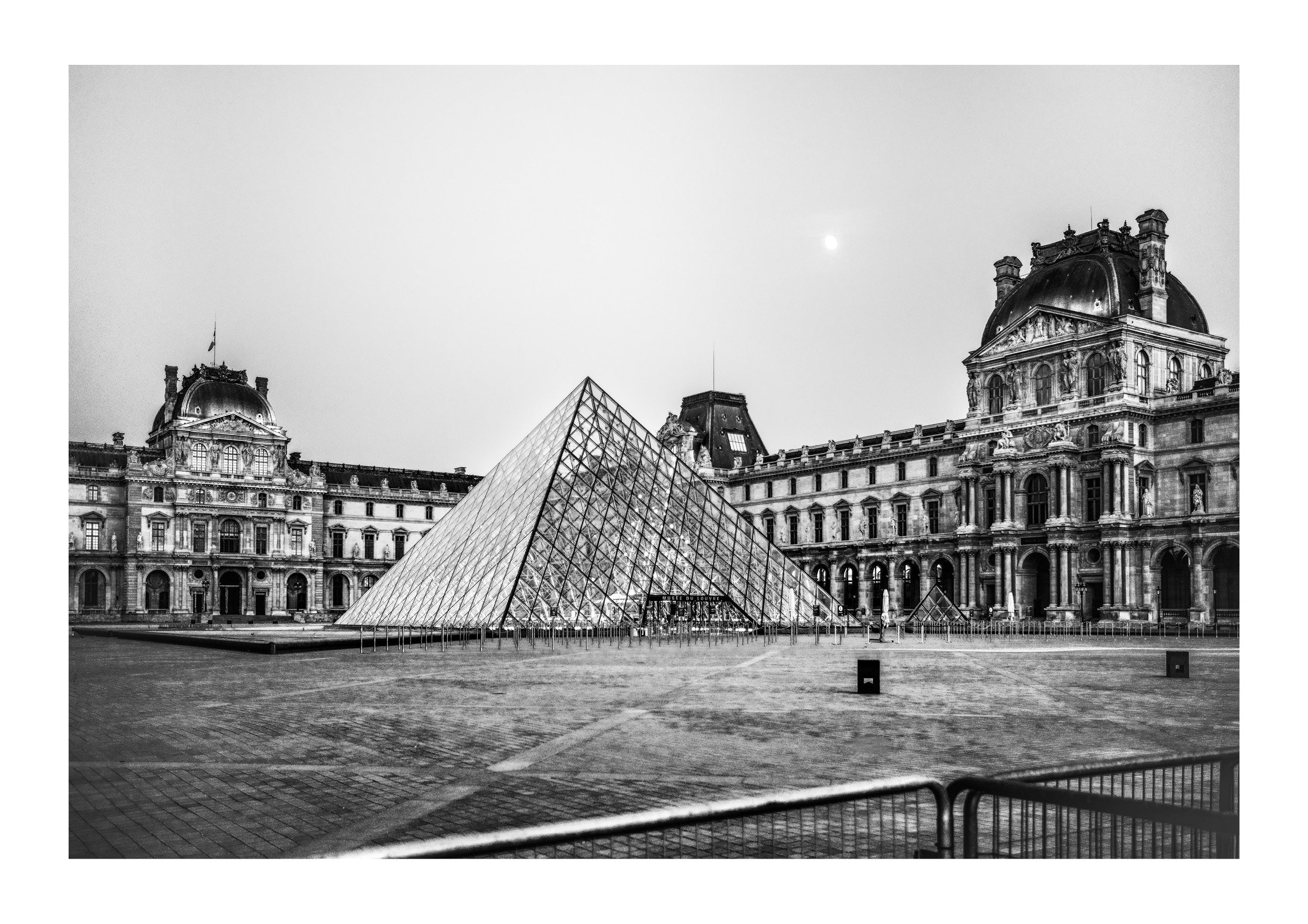 Moonrise at the Louvre
