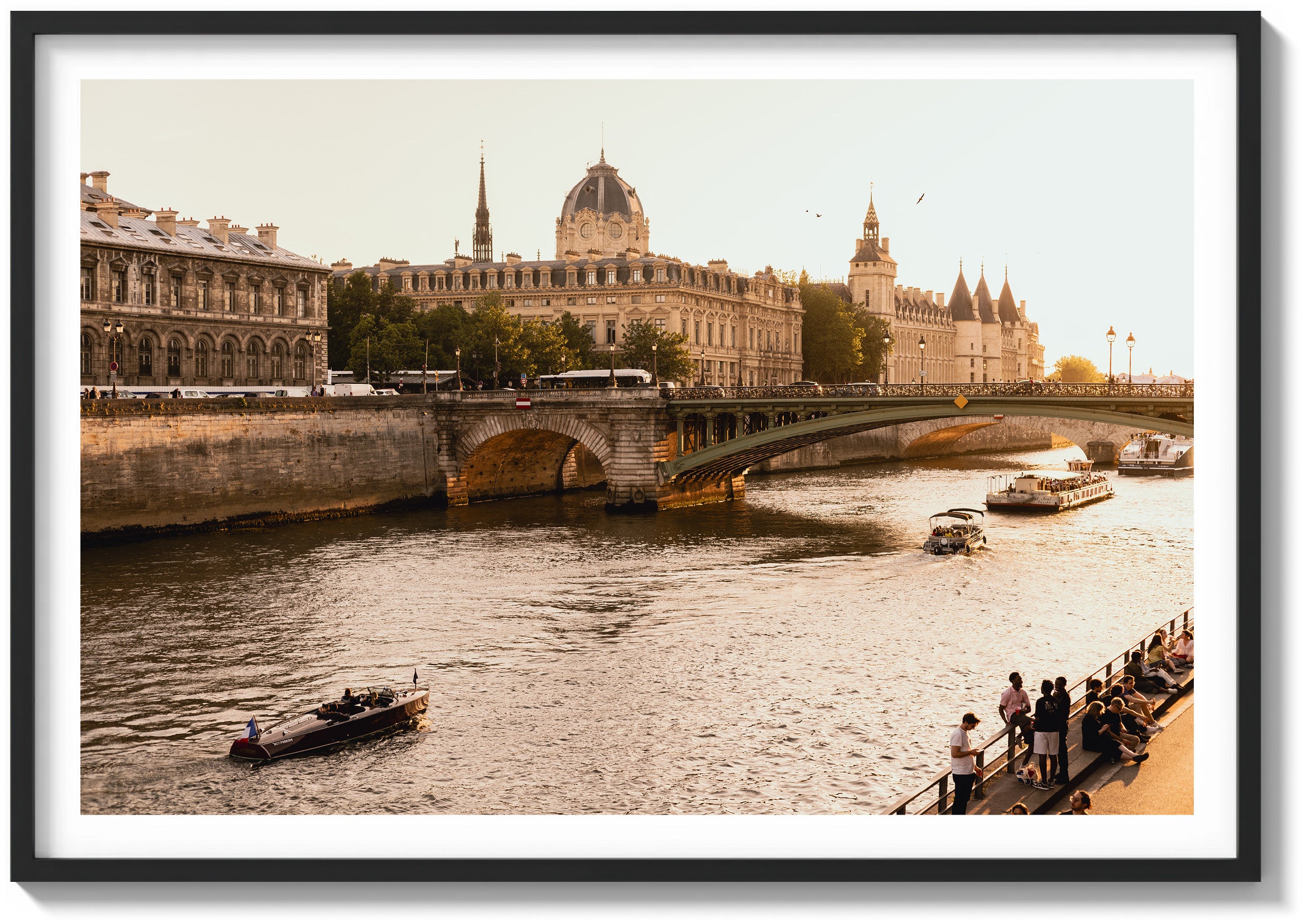 Sunset on the Seine