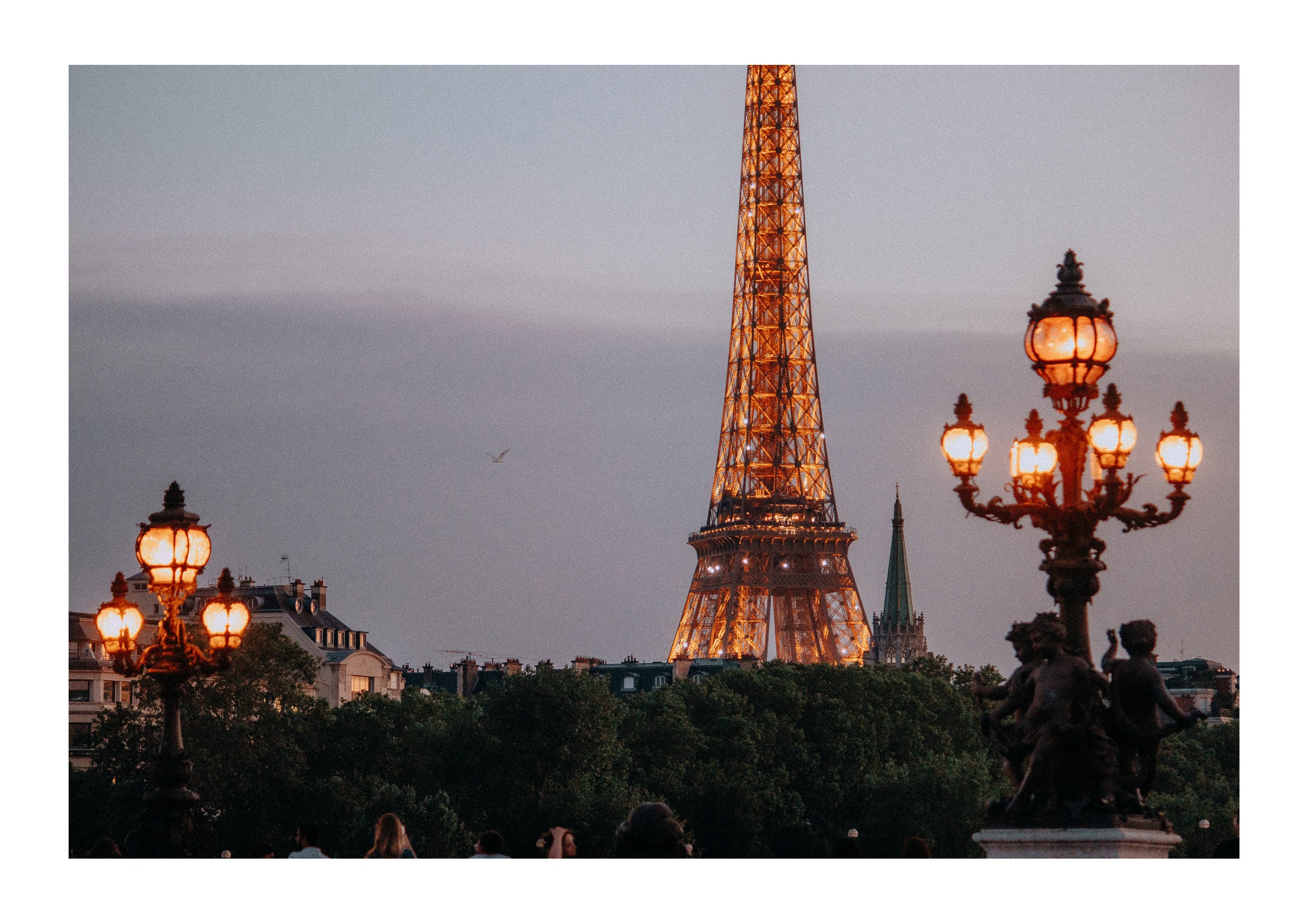 Dusk At Ponte Alexandre