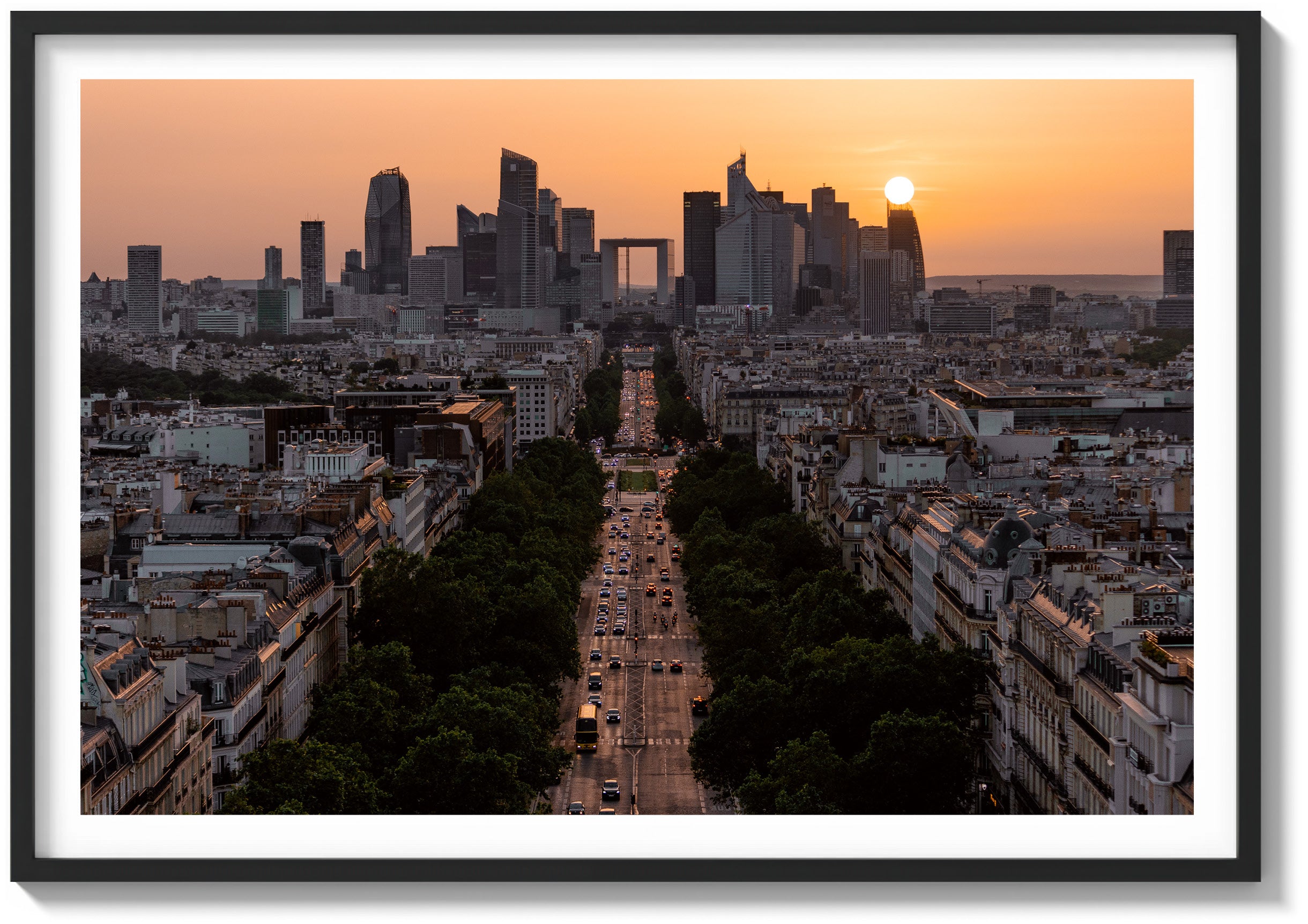 La Défense at Dusk