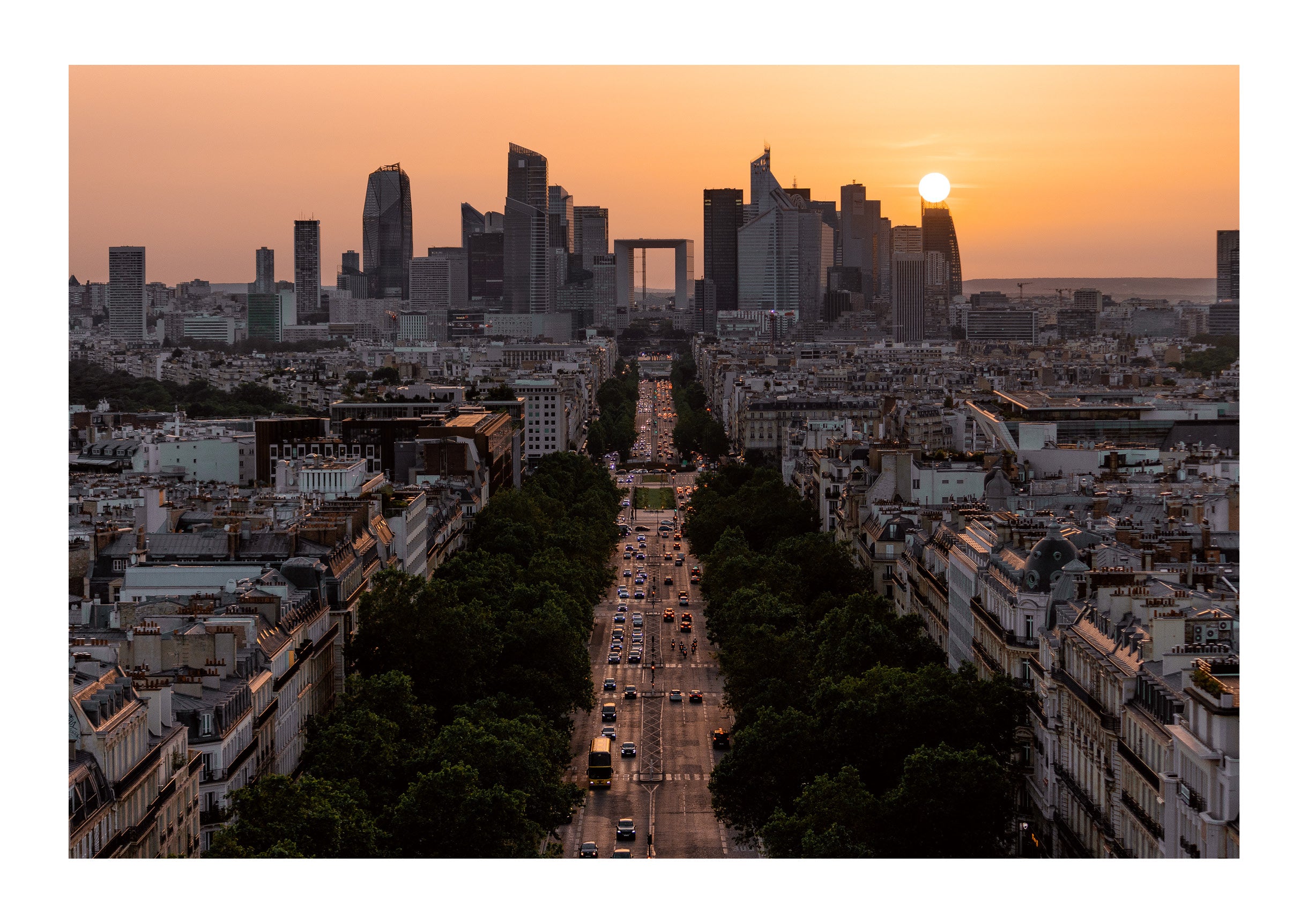 La Défense at Dusk
