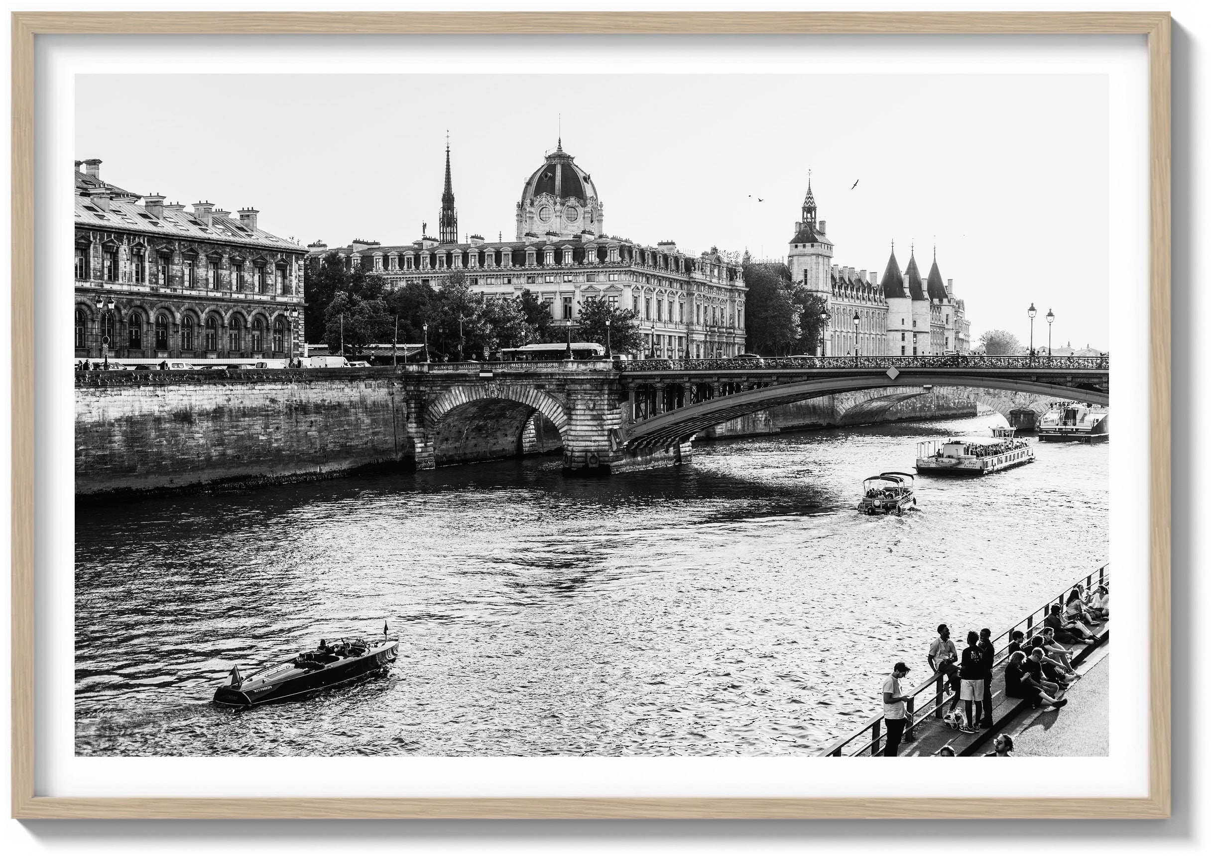 Sunset on the Seine