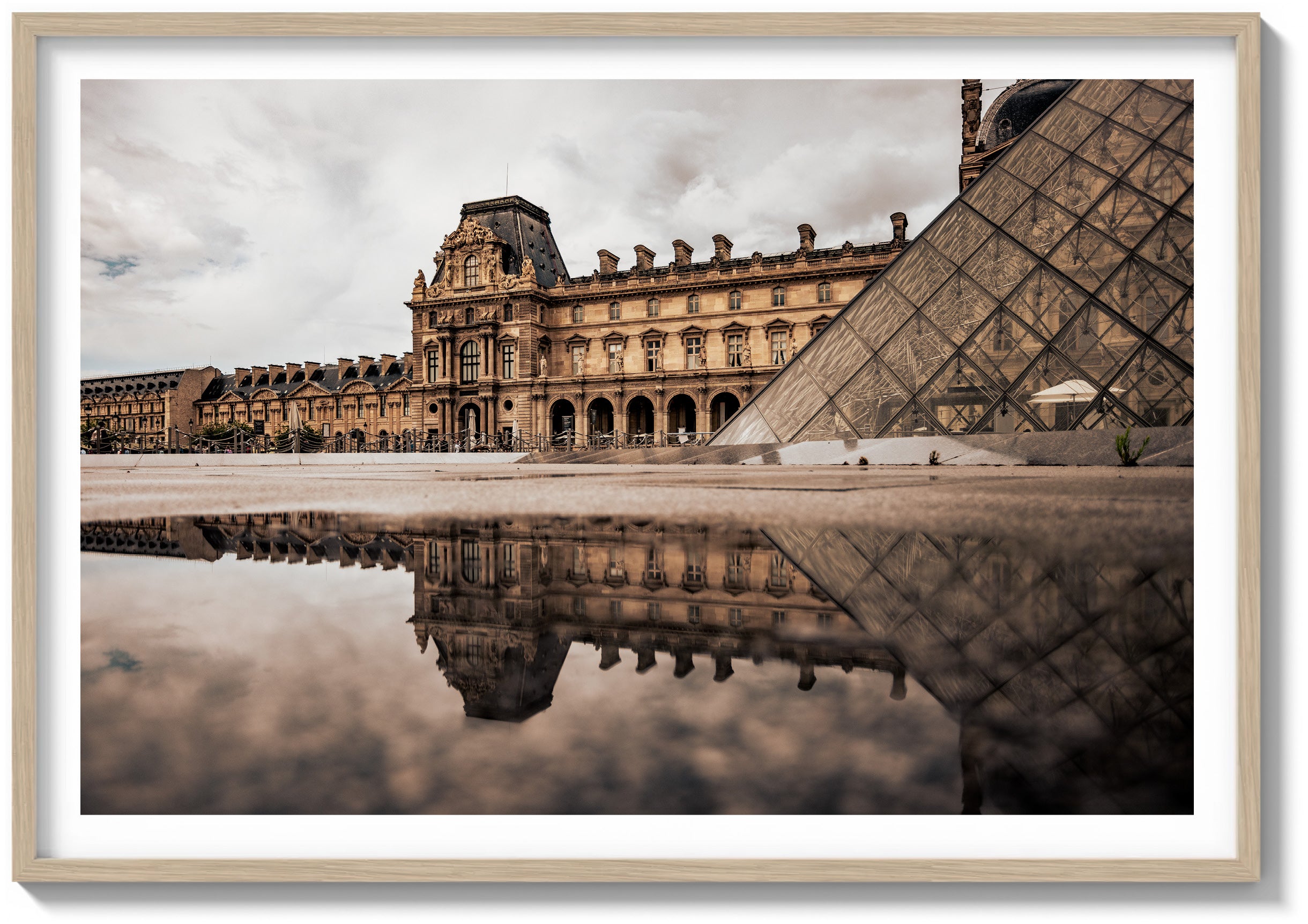 Reflecting The Louvre