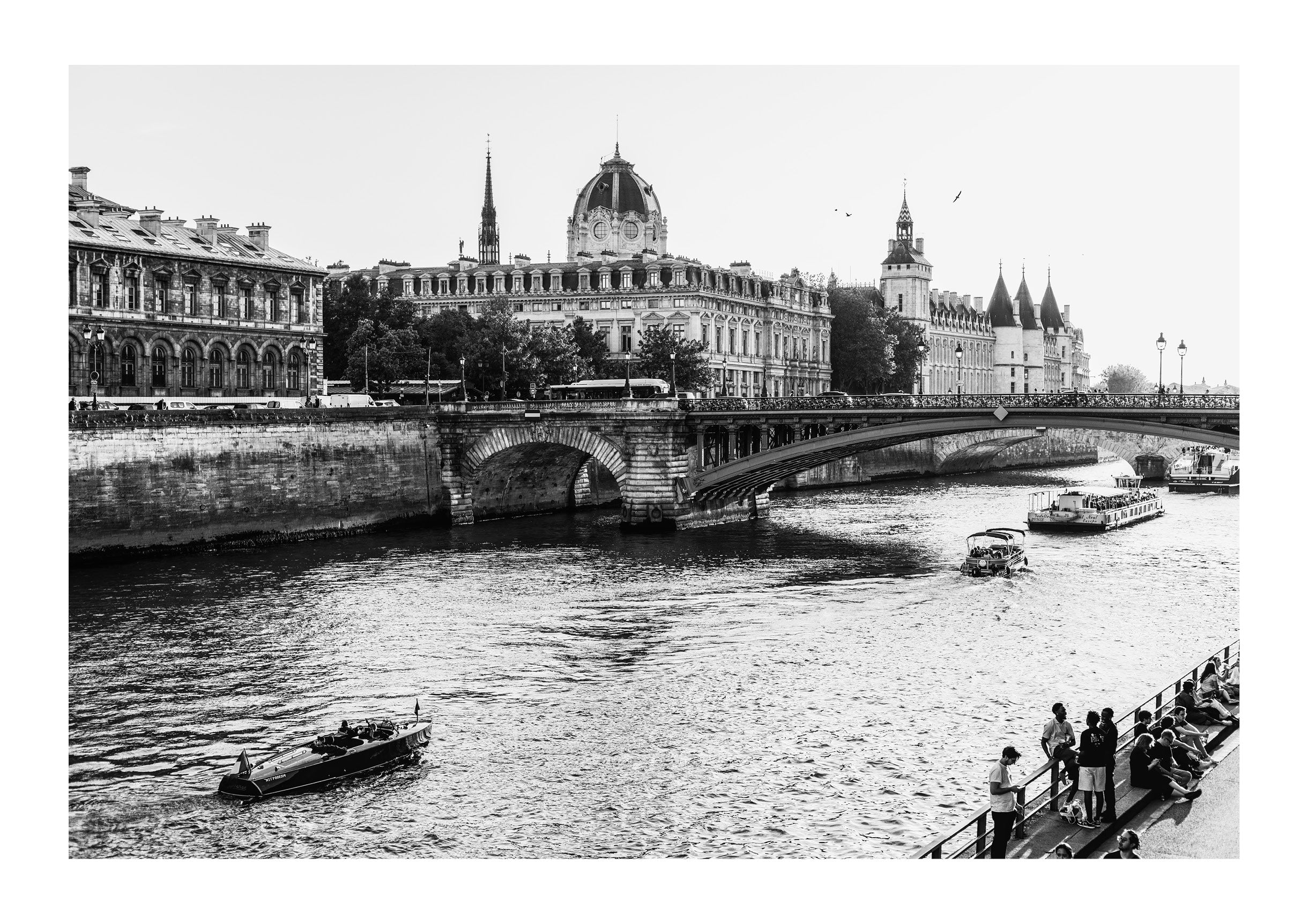 Sunset on the Seine