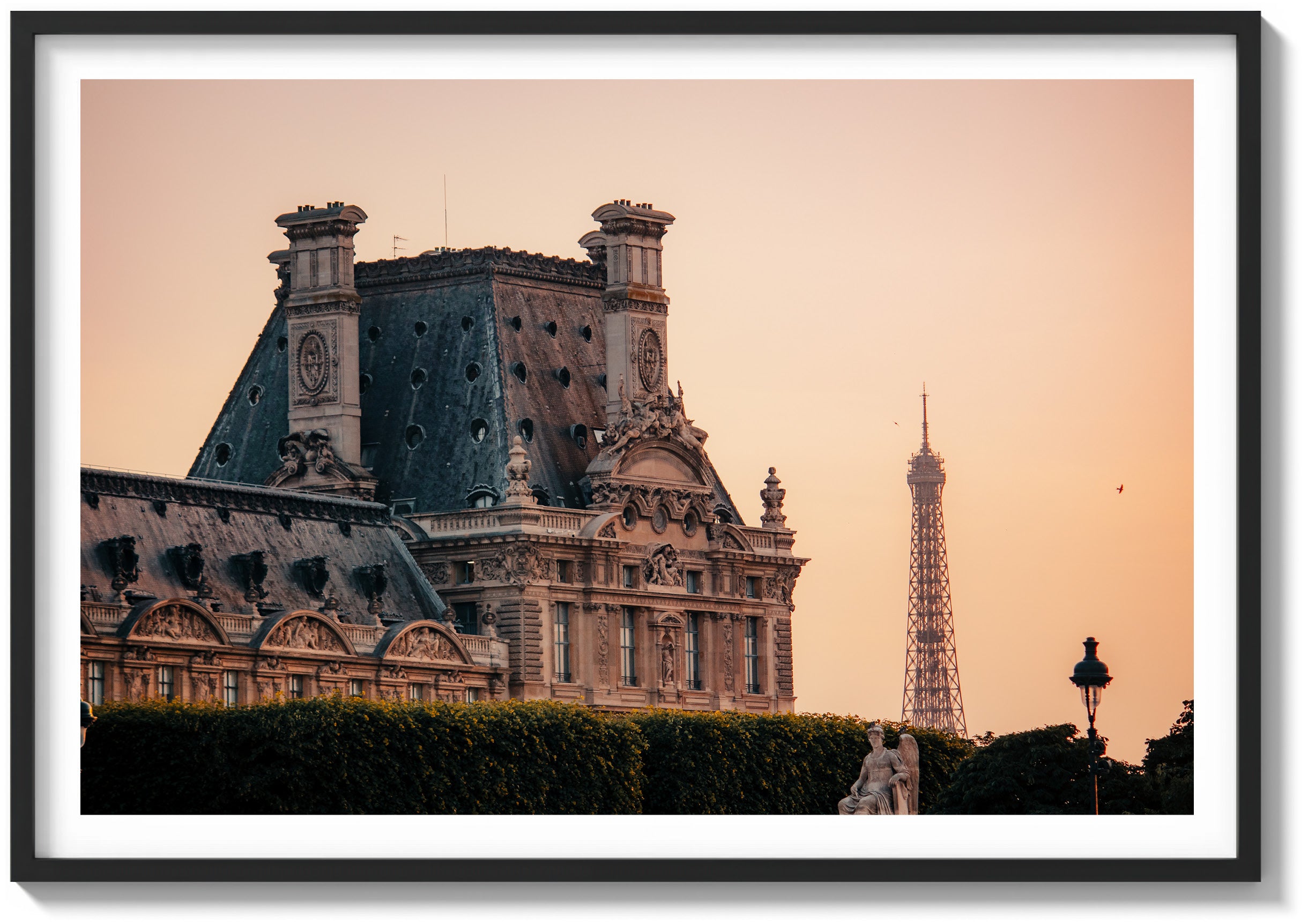 Sundown Over the Louvre