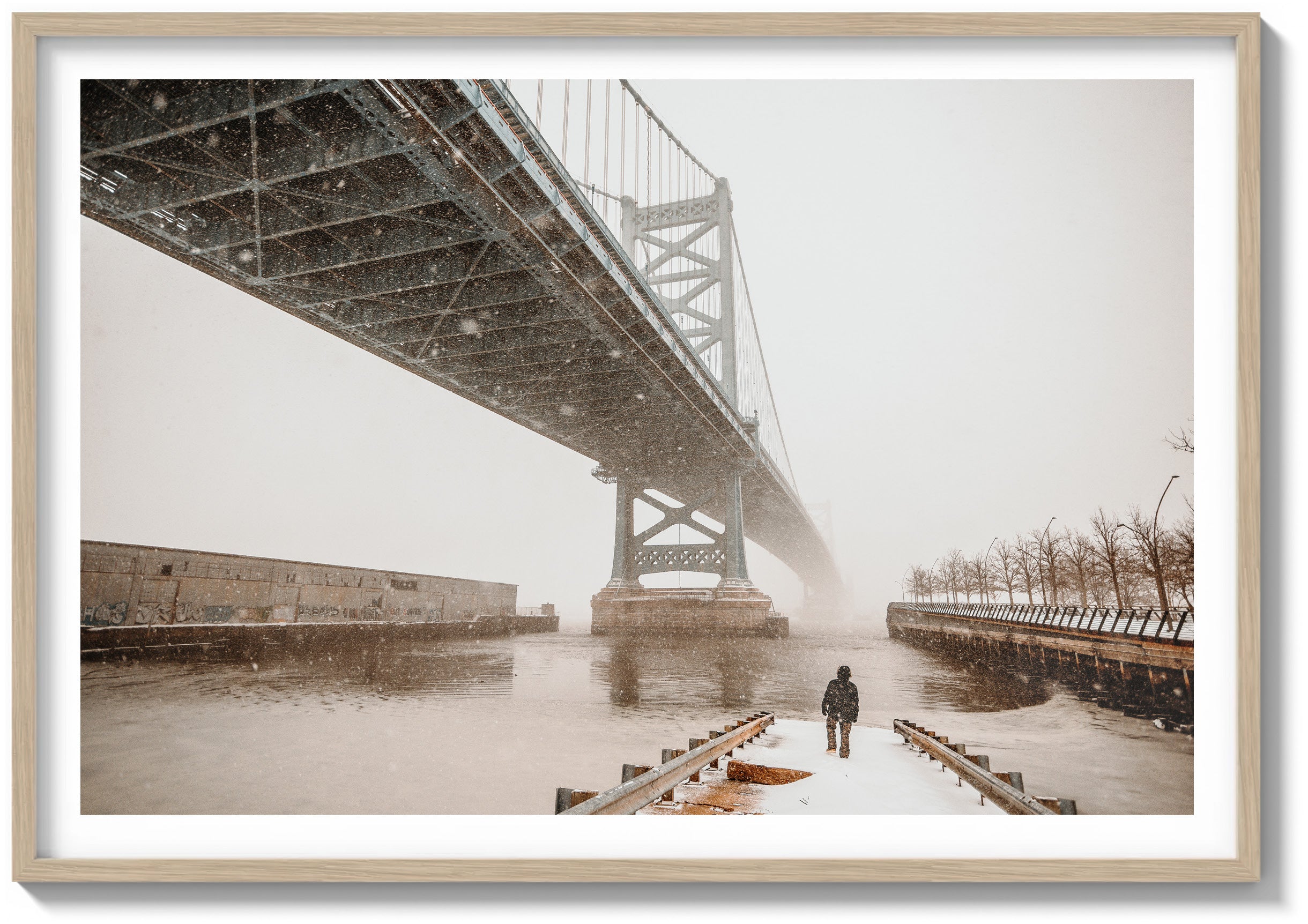 Whiteout on the Delaware
