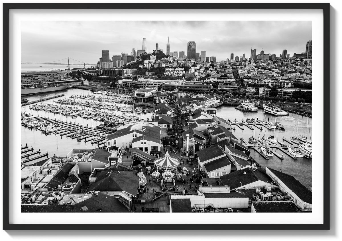 Sunset Over Pier 39