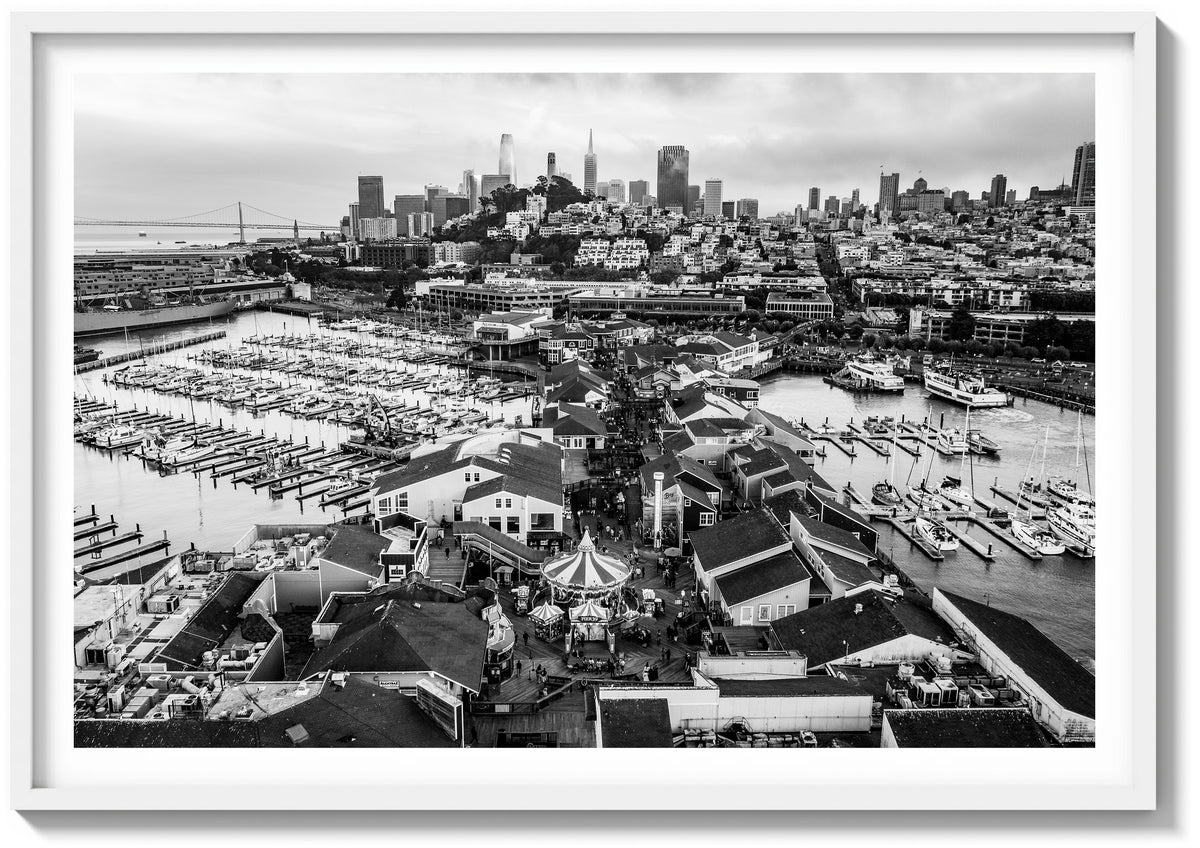 Sunset Over Pier 39