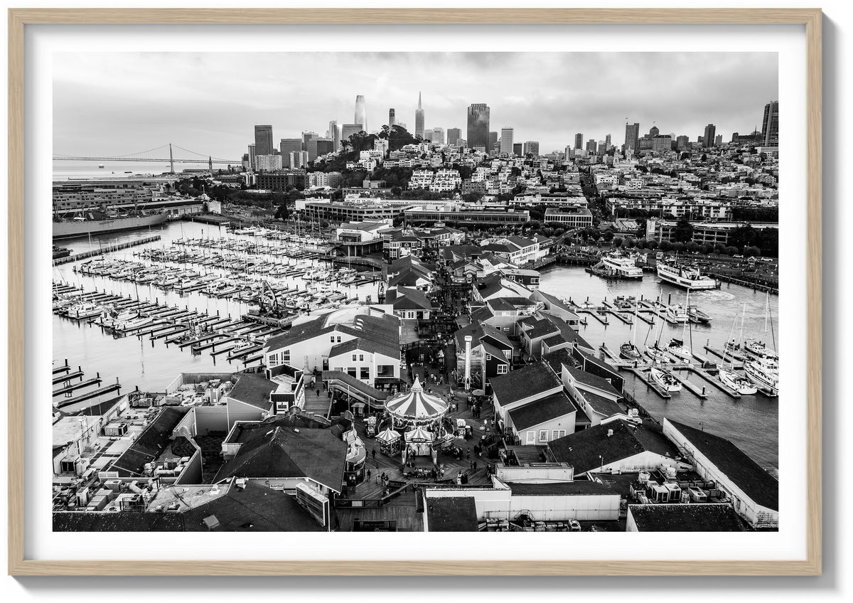 Sunset Over Pier 39