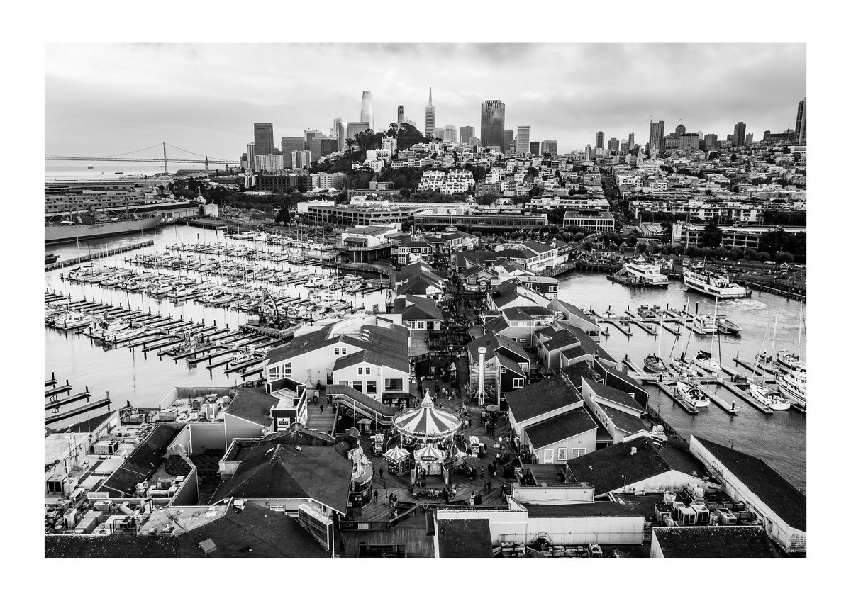Sunset Over Pier 39