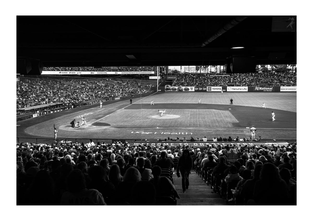 First Pitch at Oracle Park