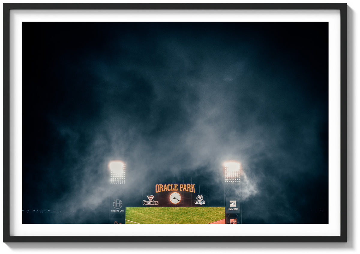 Fog Over Oracle Stadium