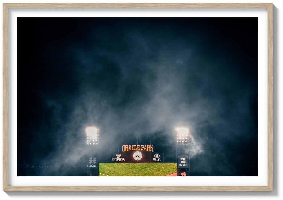 Fog Over Oracle Stadium