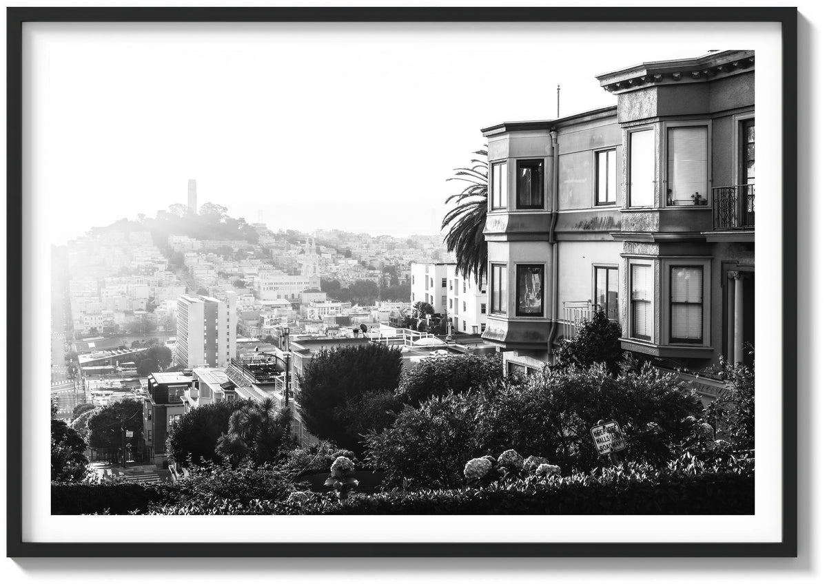 Morning Glow On Lombard St