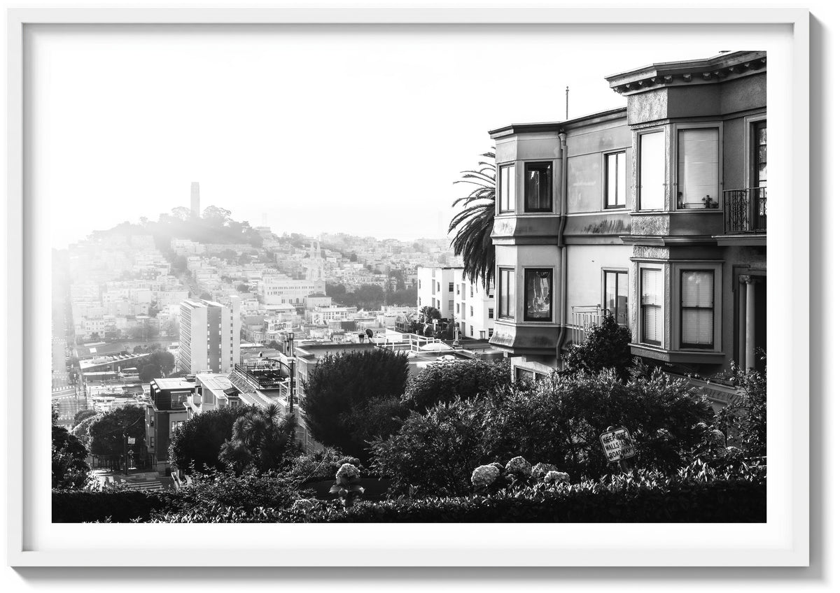 Morning Glow On Lombard St
