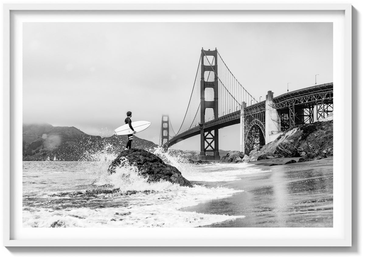 Surfing Marshall's Beach
