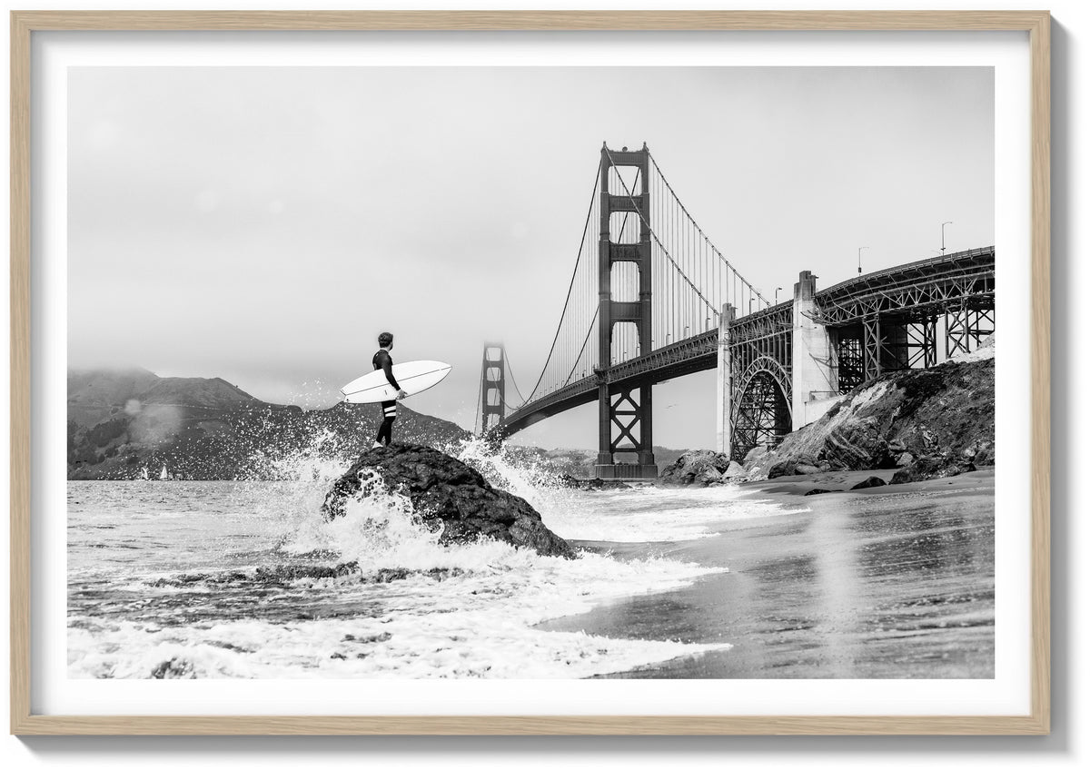 Surfing Marshall's Beach