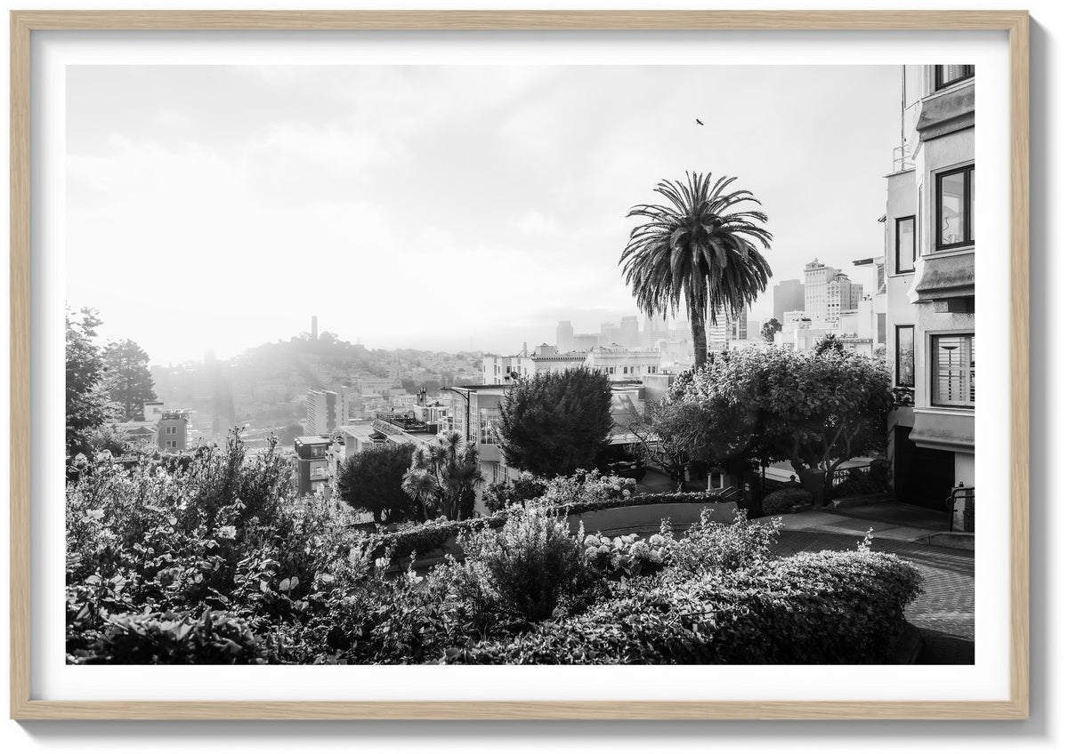 Springtime on Lombard Street