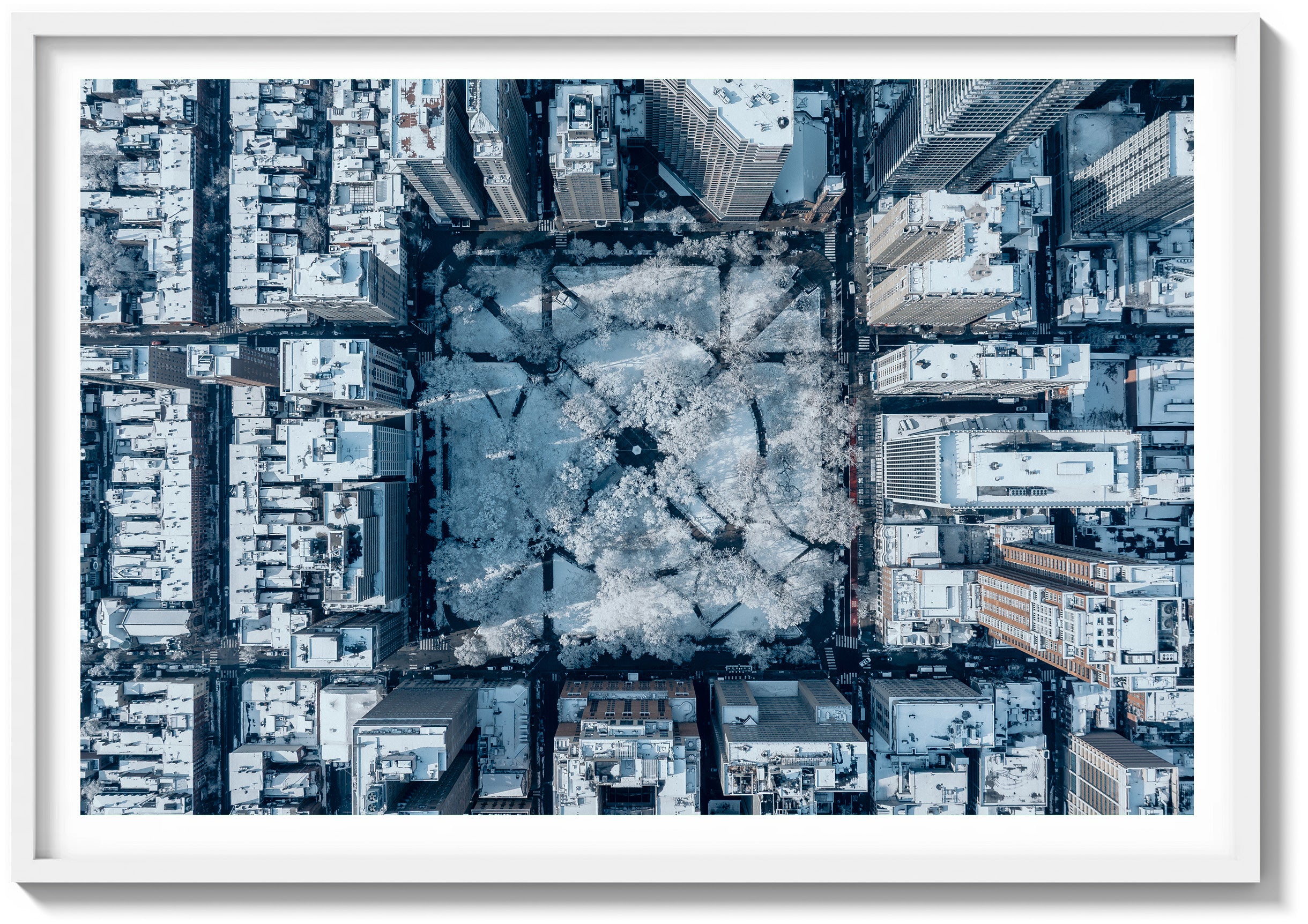 Above Rittenhouse in Snow