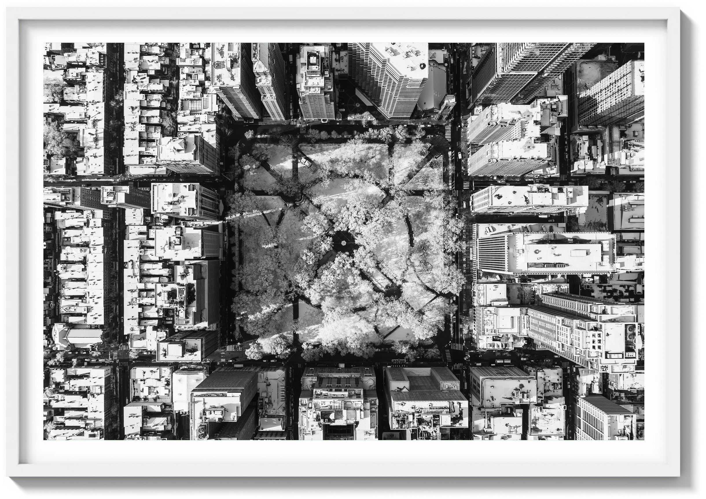 Above Rittenhouse in Snow